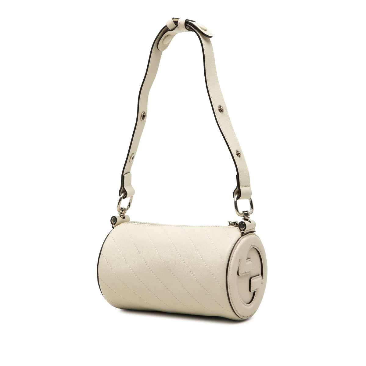 Gucci Mini Calfskin Blondie Barrel Shoulder Bag