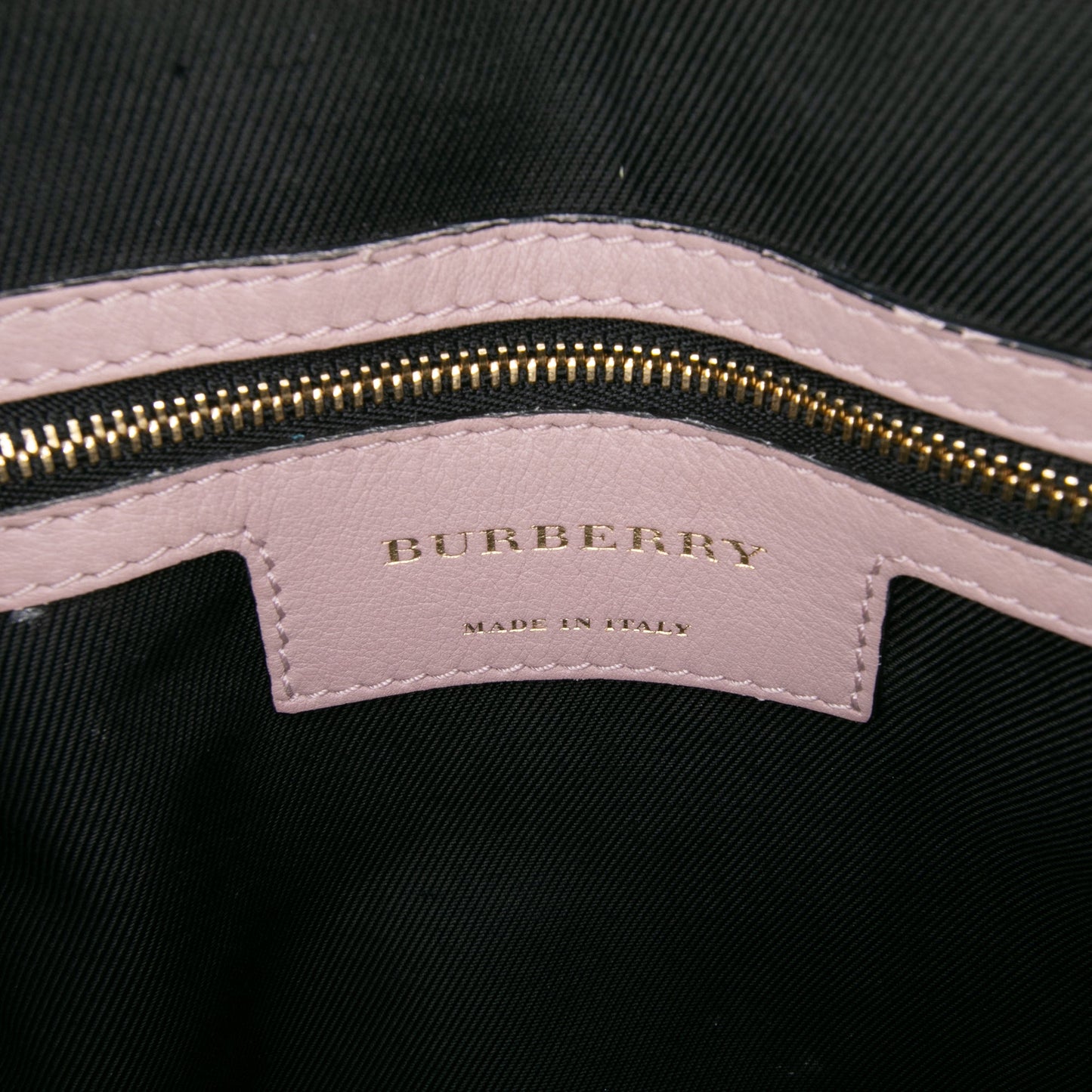 Burberry Small Haymarket Check Coated Canvas Orchard Bowling Bag