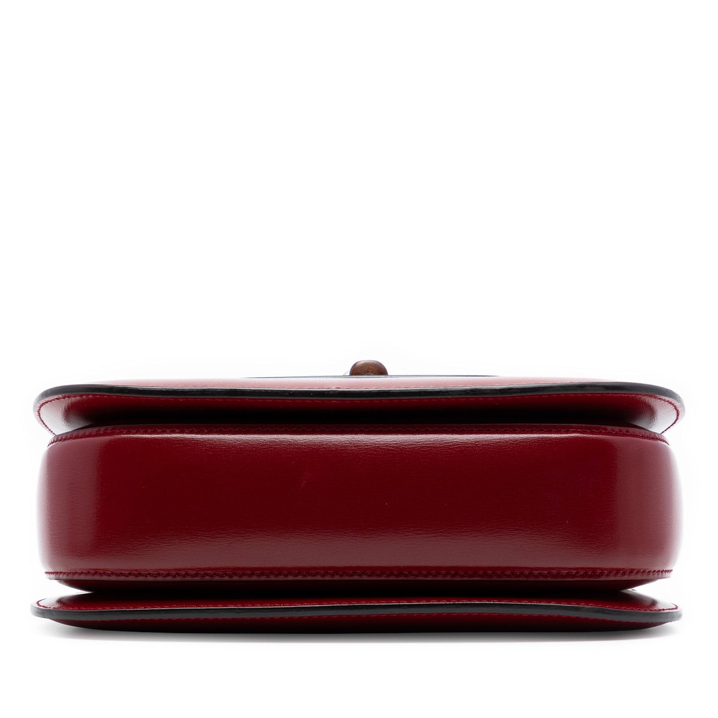 Gucci Small Calfskin 1947 Bamboo Top Handle Bag