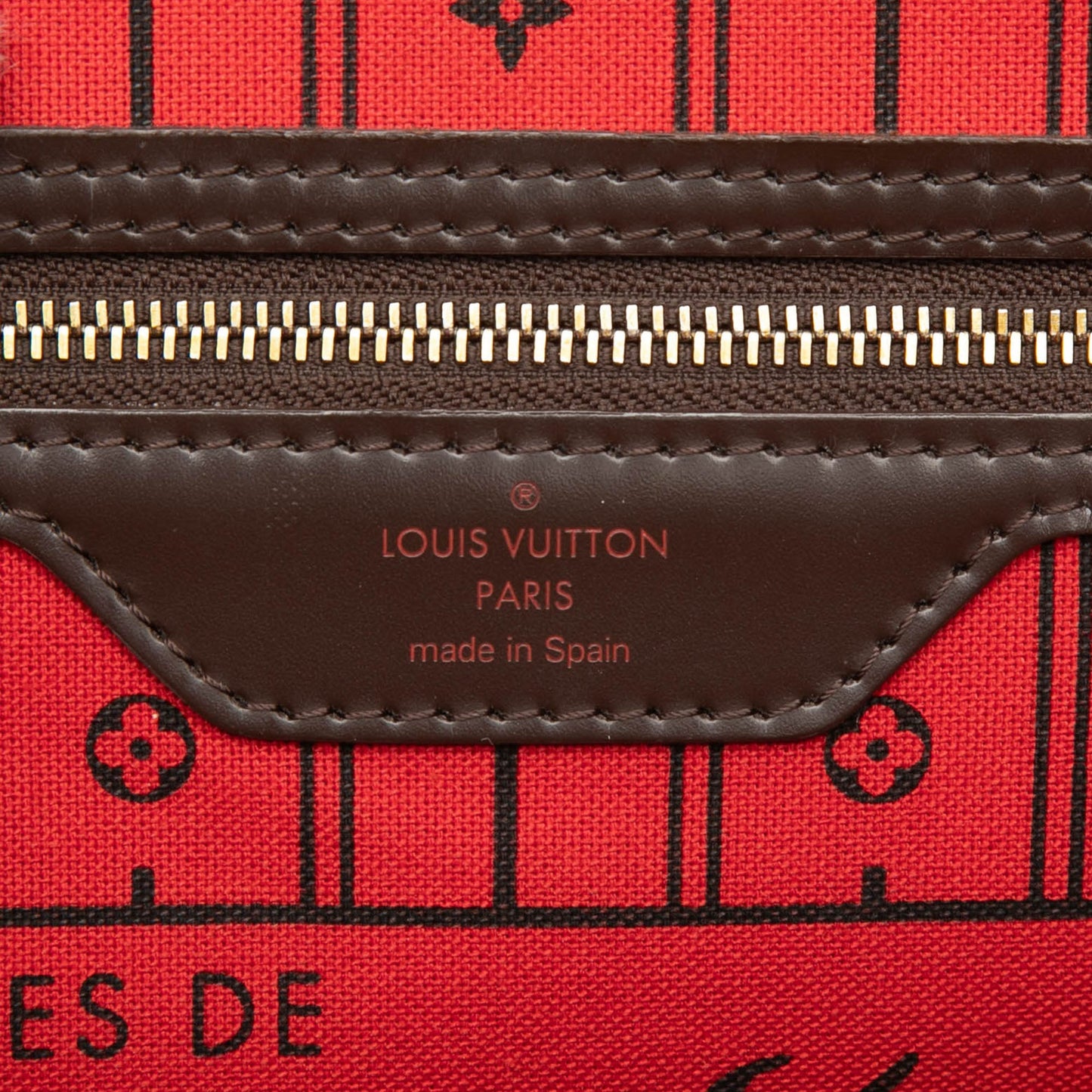 Louis Vuitton Damier Ebene Neverfull MM