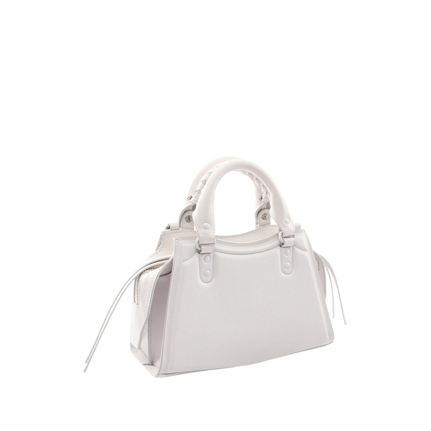 Balenciaga Mini Calfskin Motocross Neo Classic City Satchel
