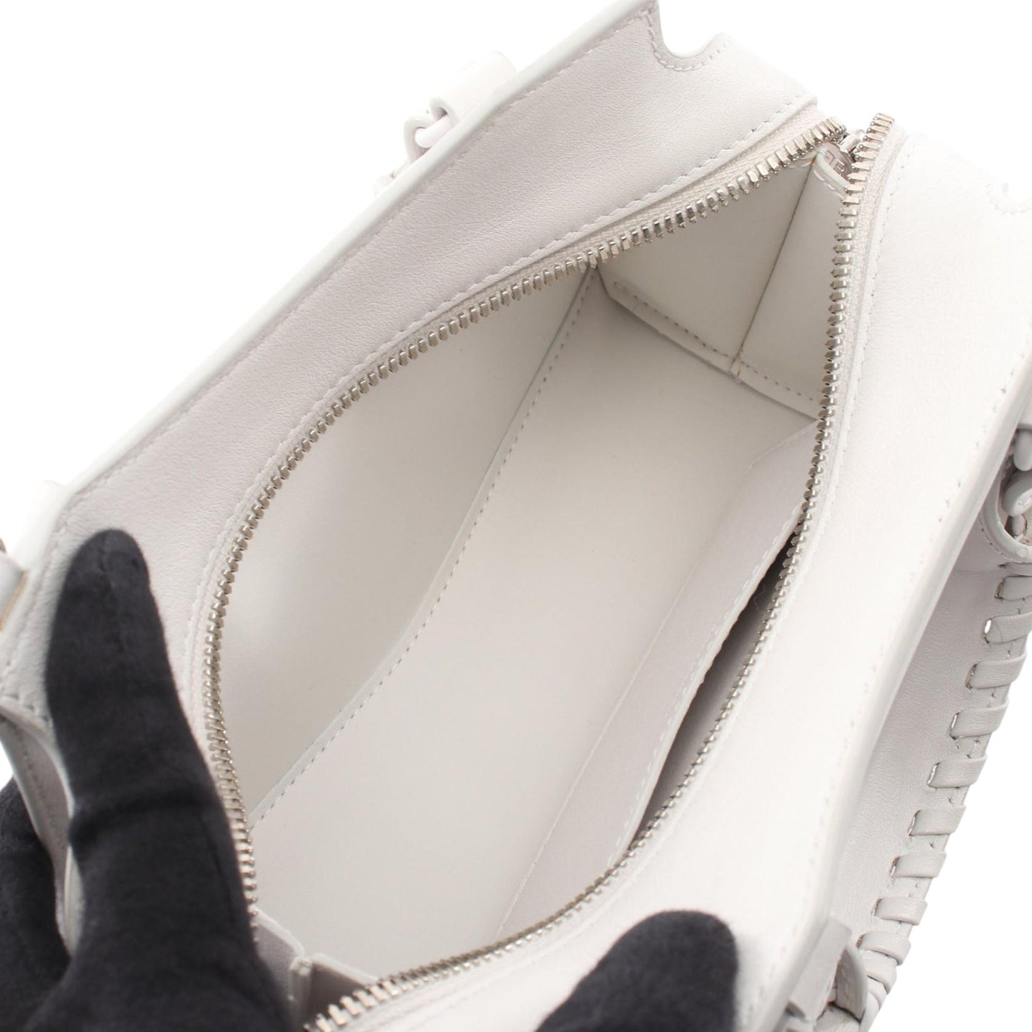 Balenciaga Mini Calfskin Motocross Neo Classic City Satchel