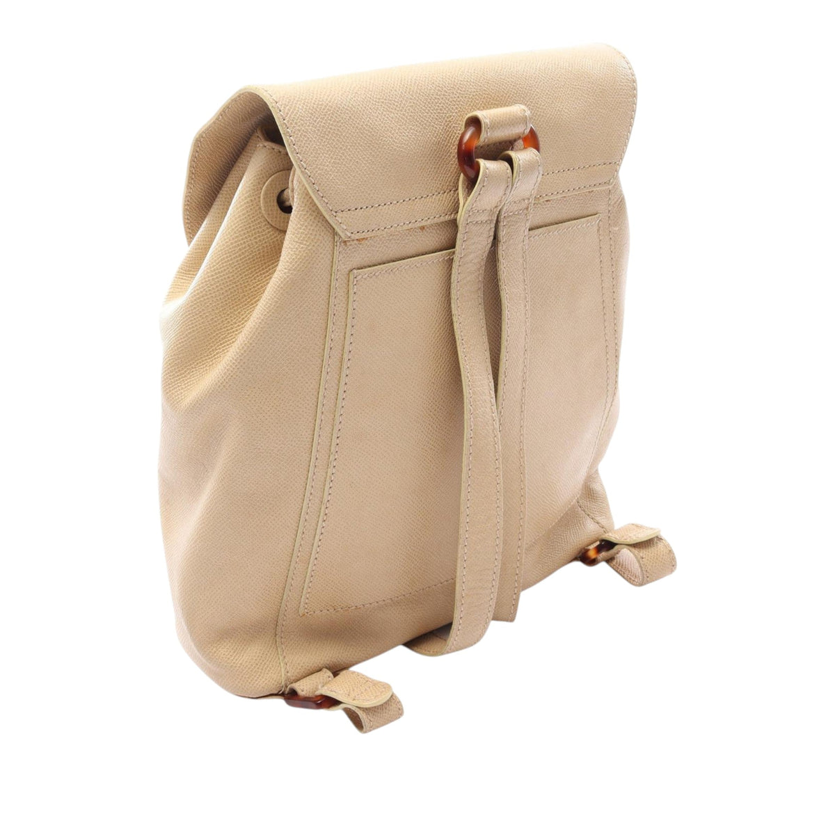Chanel CC Grained Calfskin Backpack