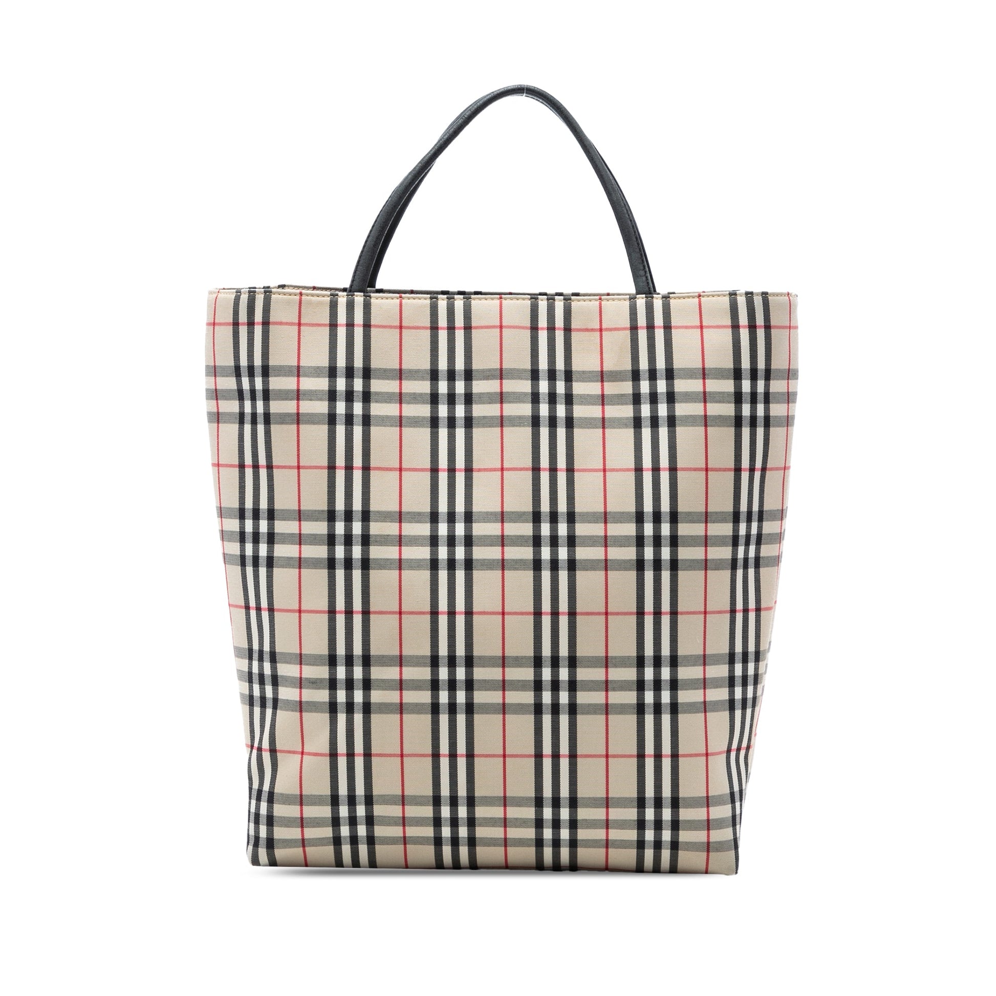 Burberry House Check Canvas Tote