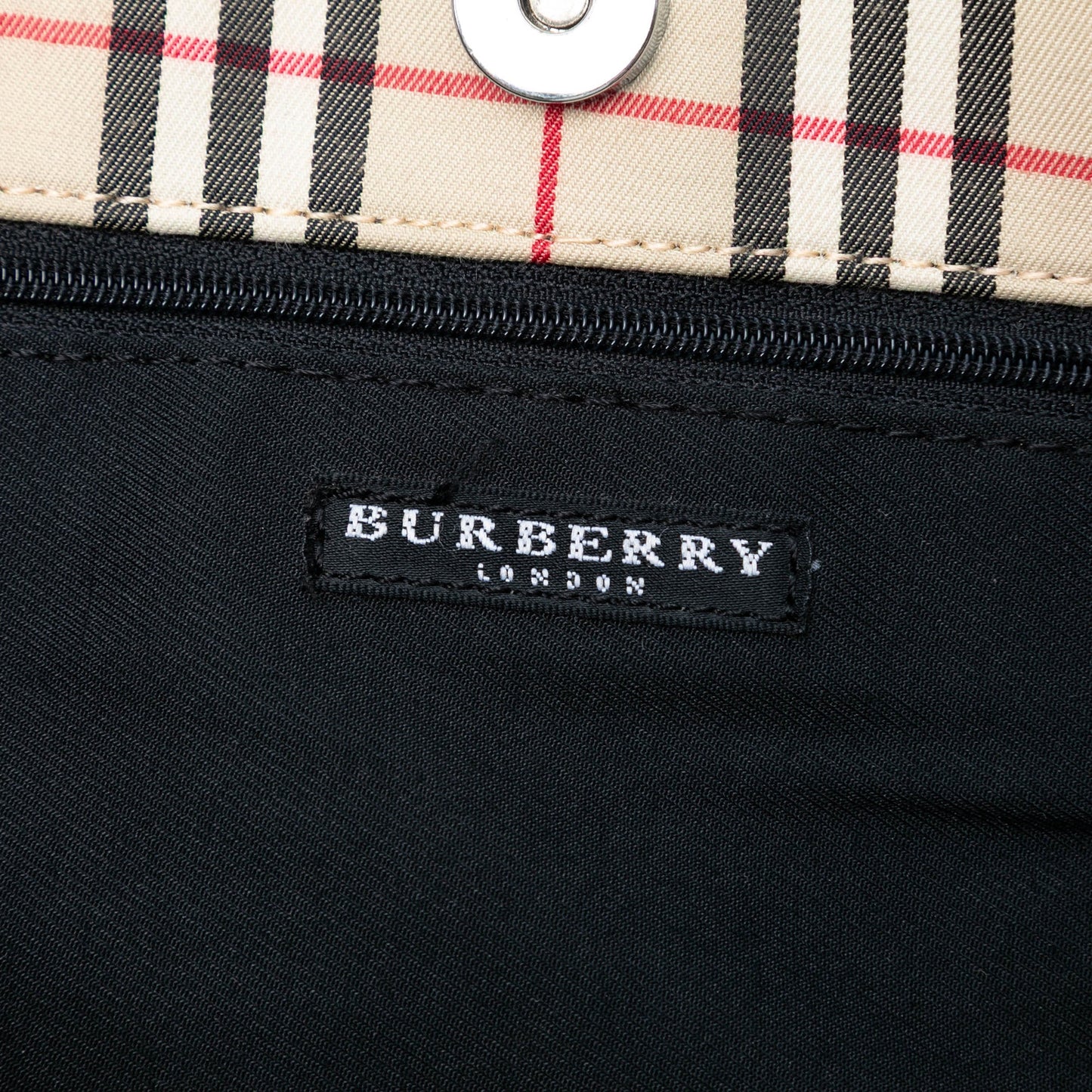 Burberry House Check Canvas Tote