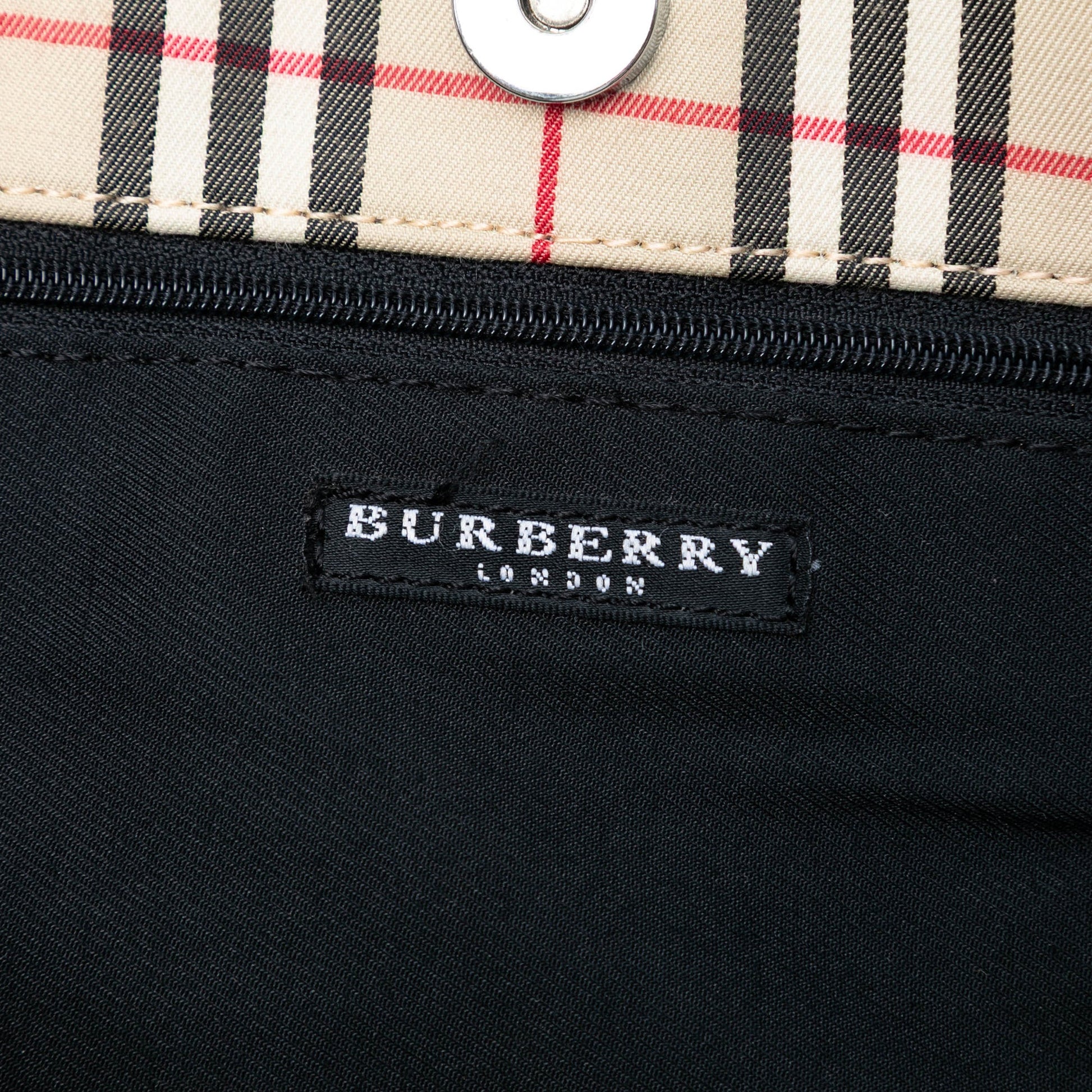 Burberry House Check Canvas Tote