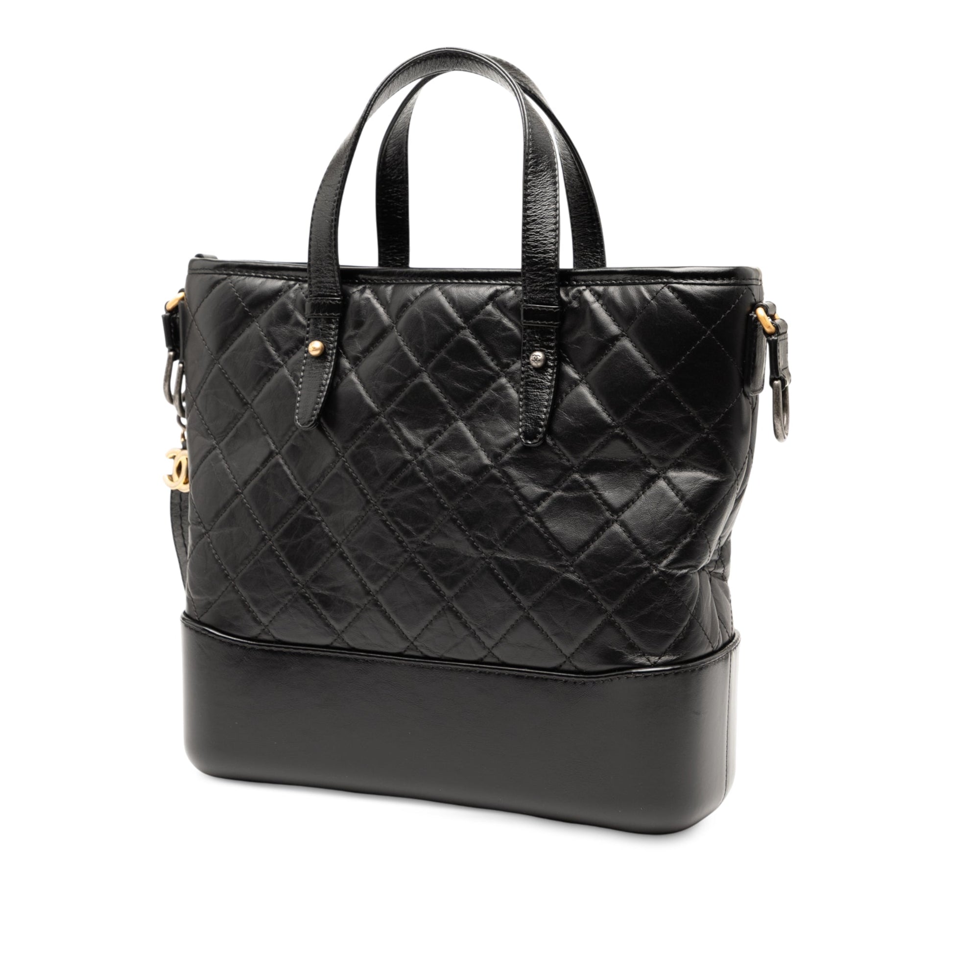 Chanel Medium Quilted Calfskin Gabrielle Shopping Satchel