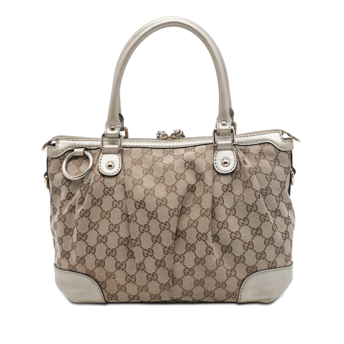 Gucci GG Canvas Sukey Satchel