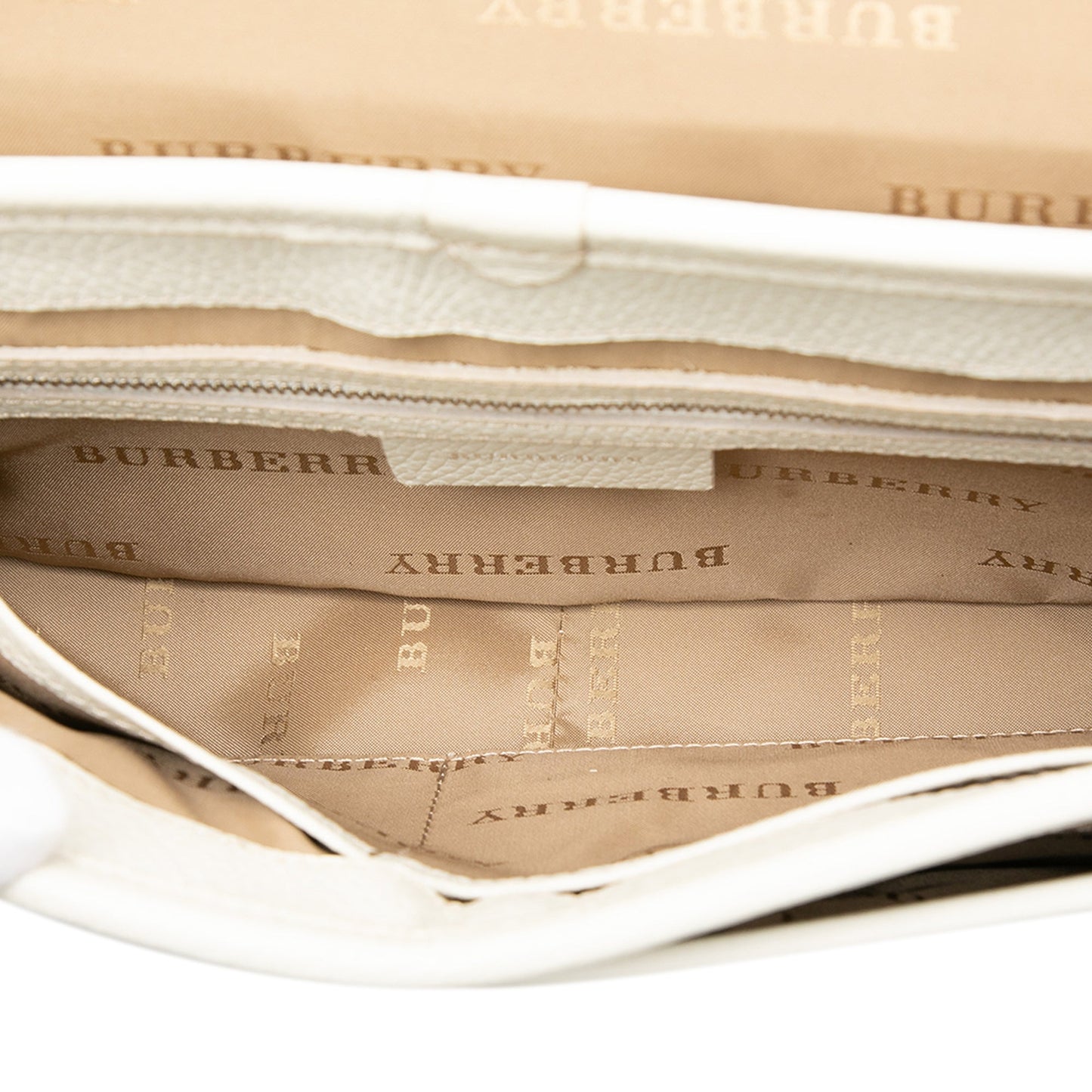 Burberry Nova Check Trimmed Canvas Shoulder Bag