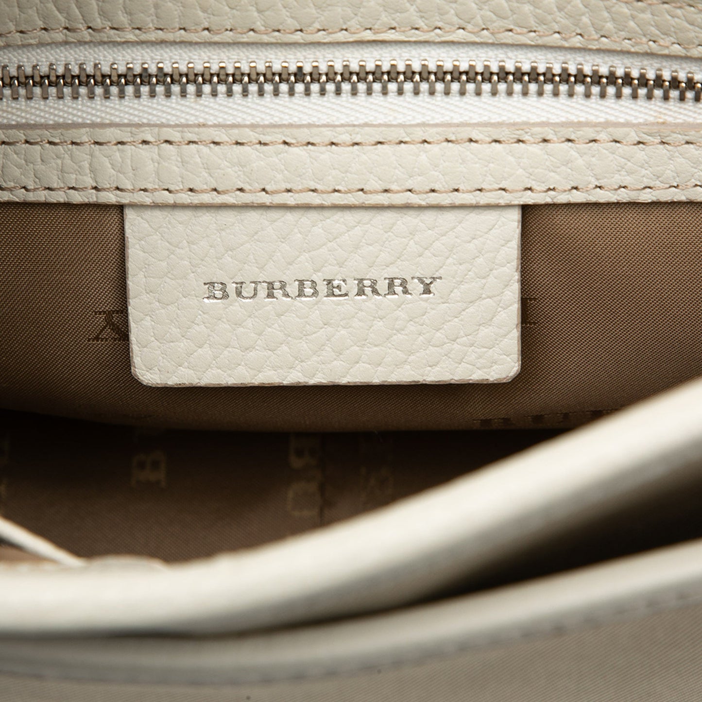 Burberry Nova Check Trimmed Canvas Shoulder Bag
