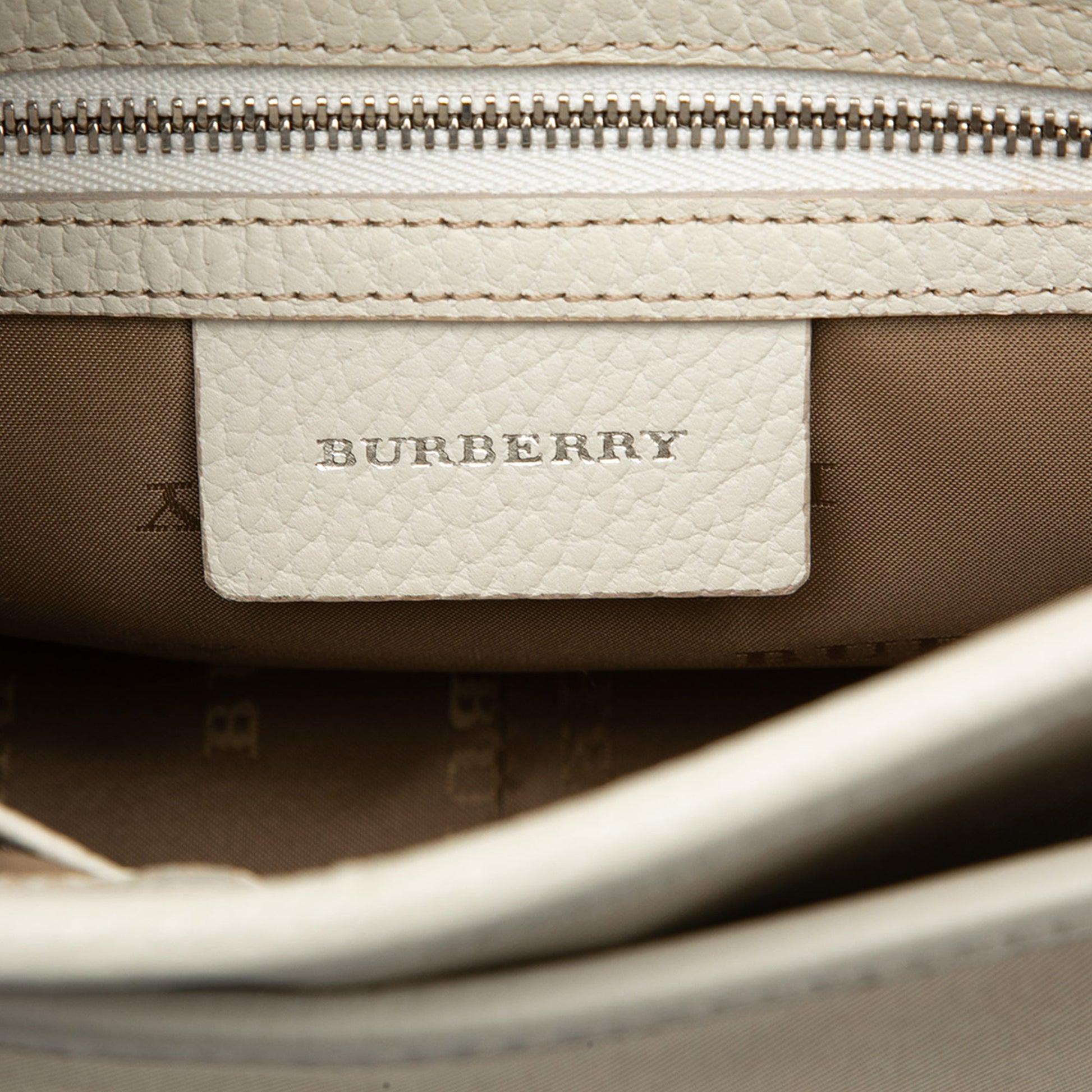 Burberry Nova Check Trimmed Canvas Shoulder Bag
