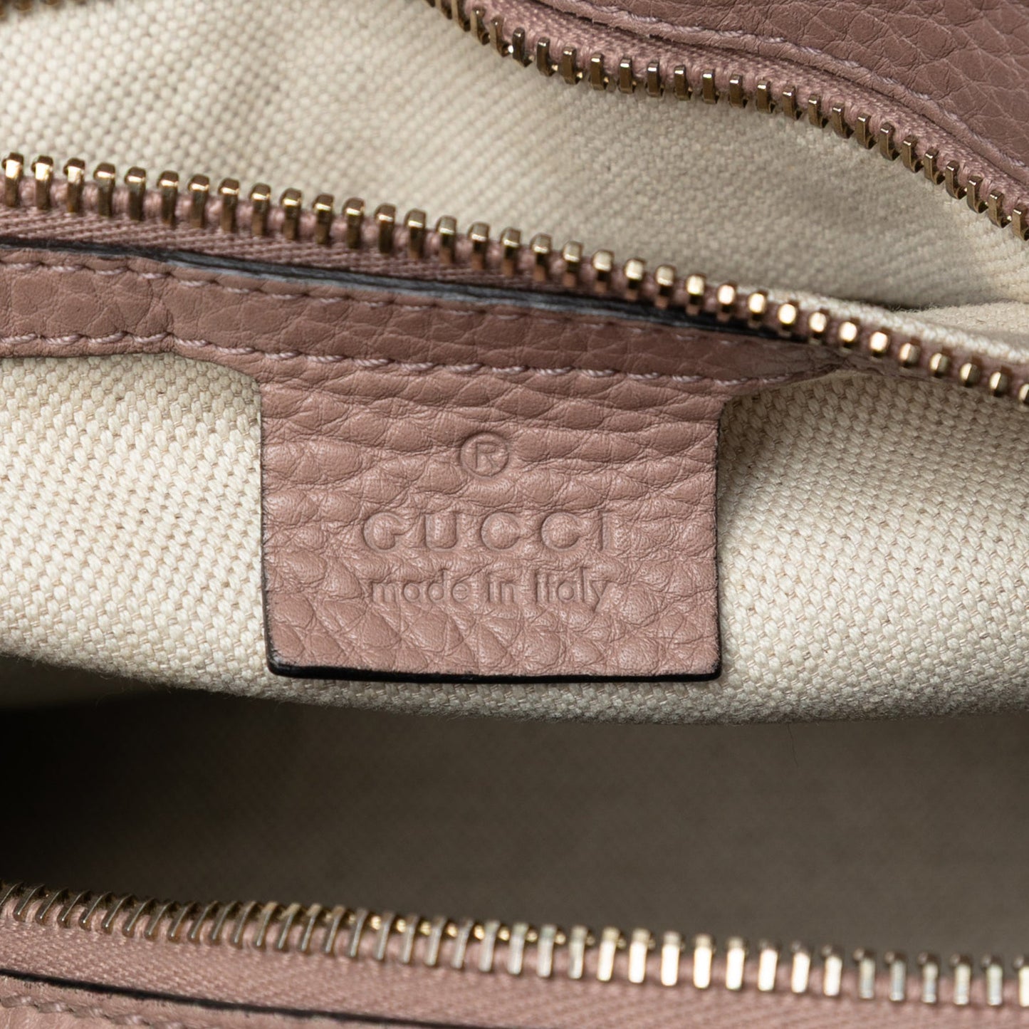 Gucci Medium Calfskin Bamboo Shopper Boston Bag