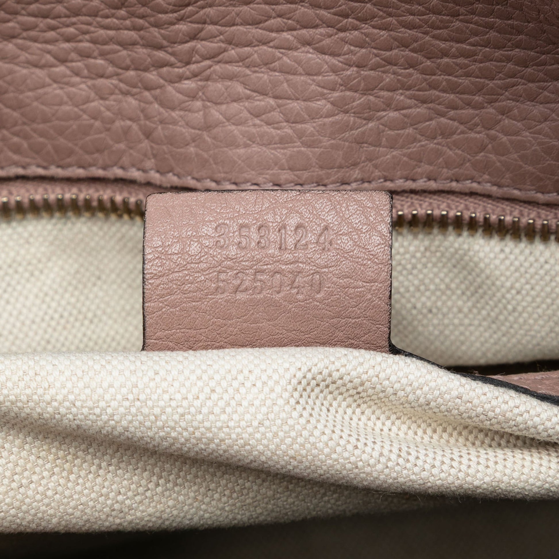 Gucci Medium Calfskin Bamboo Shopper Boston Bag
