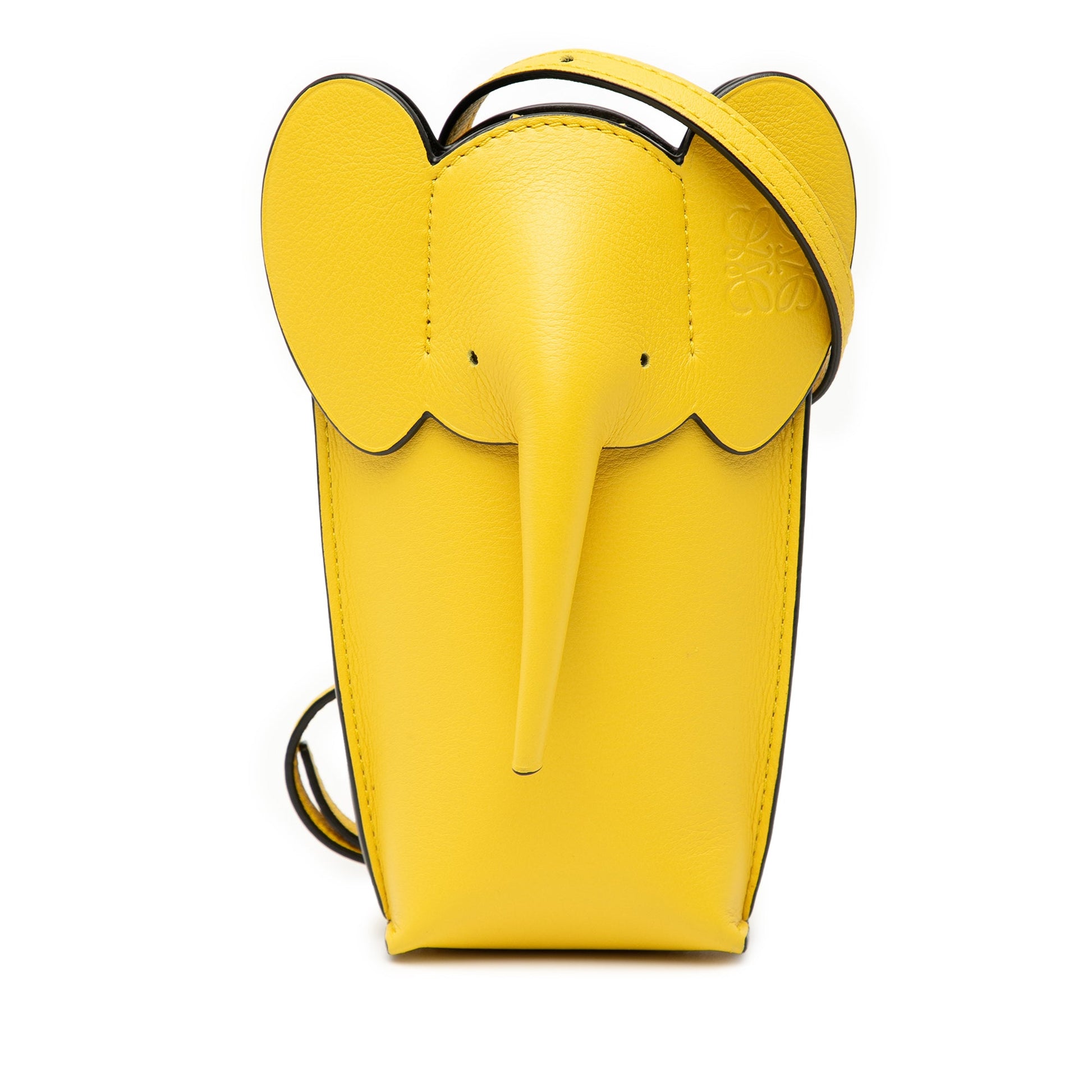LOEWE Leather Elephant Pocket Crossbody