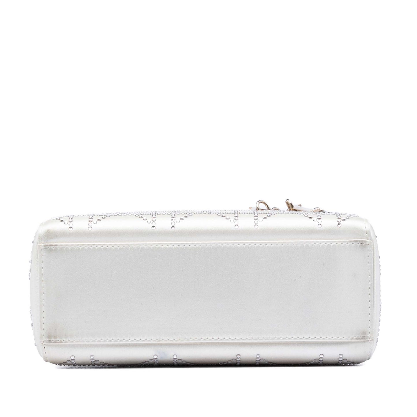 Dior Mini Satin Cannage Crystal Embellished Lady Dior