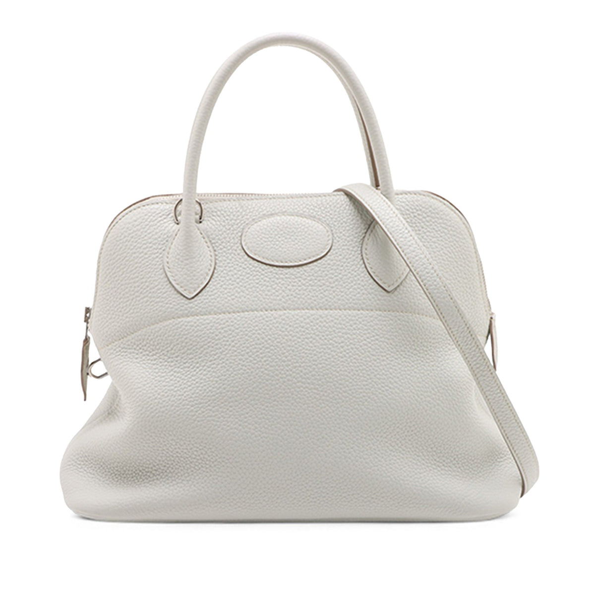 Hermès Clemence Bolide 31 Leather Satchel