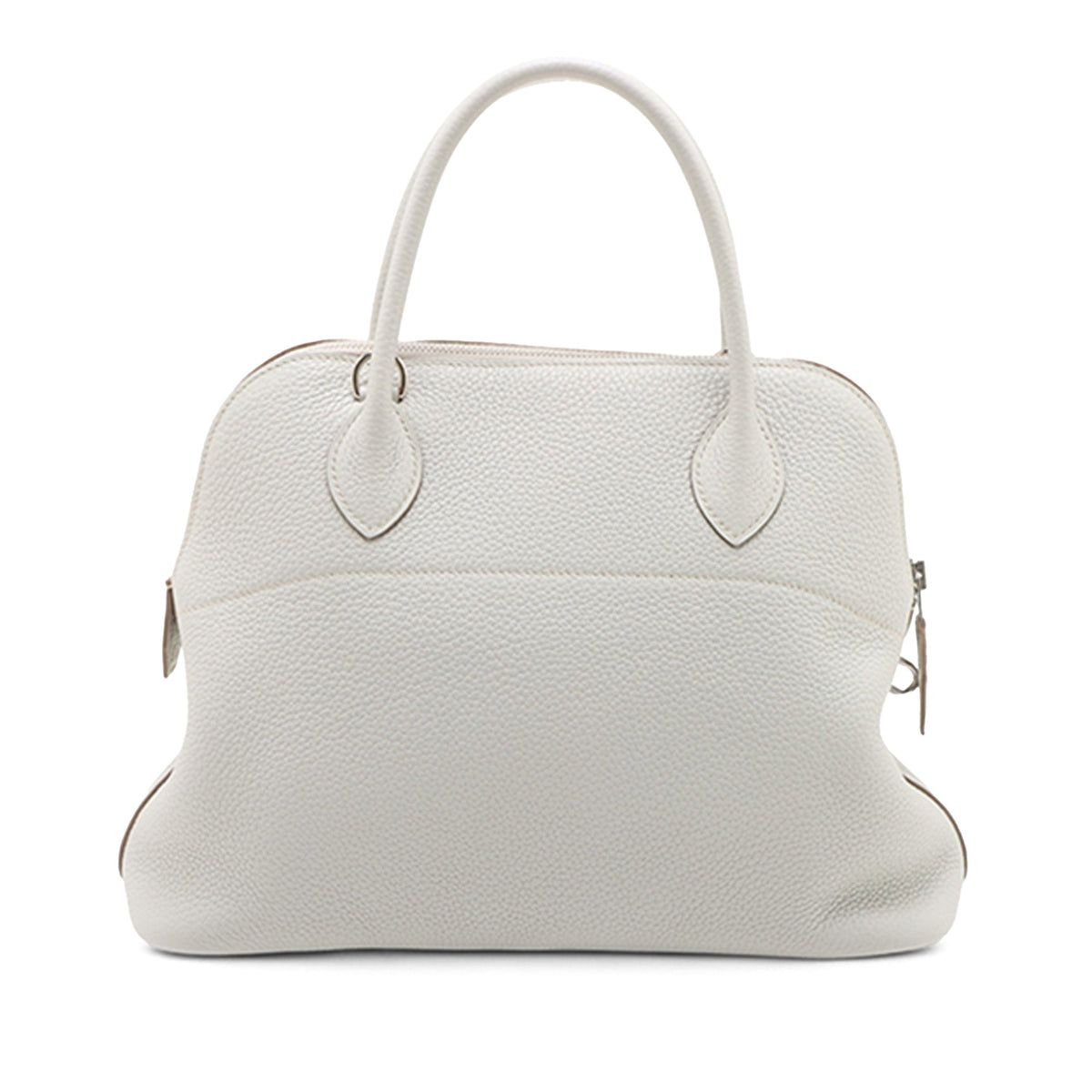 Hermès Clemence Bolide 31 Leather Satchel