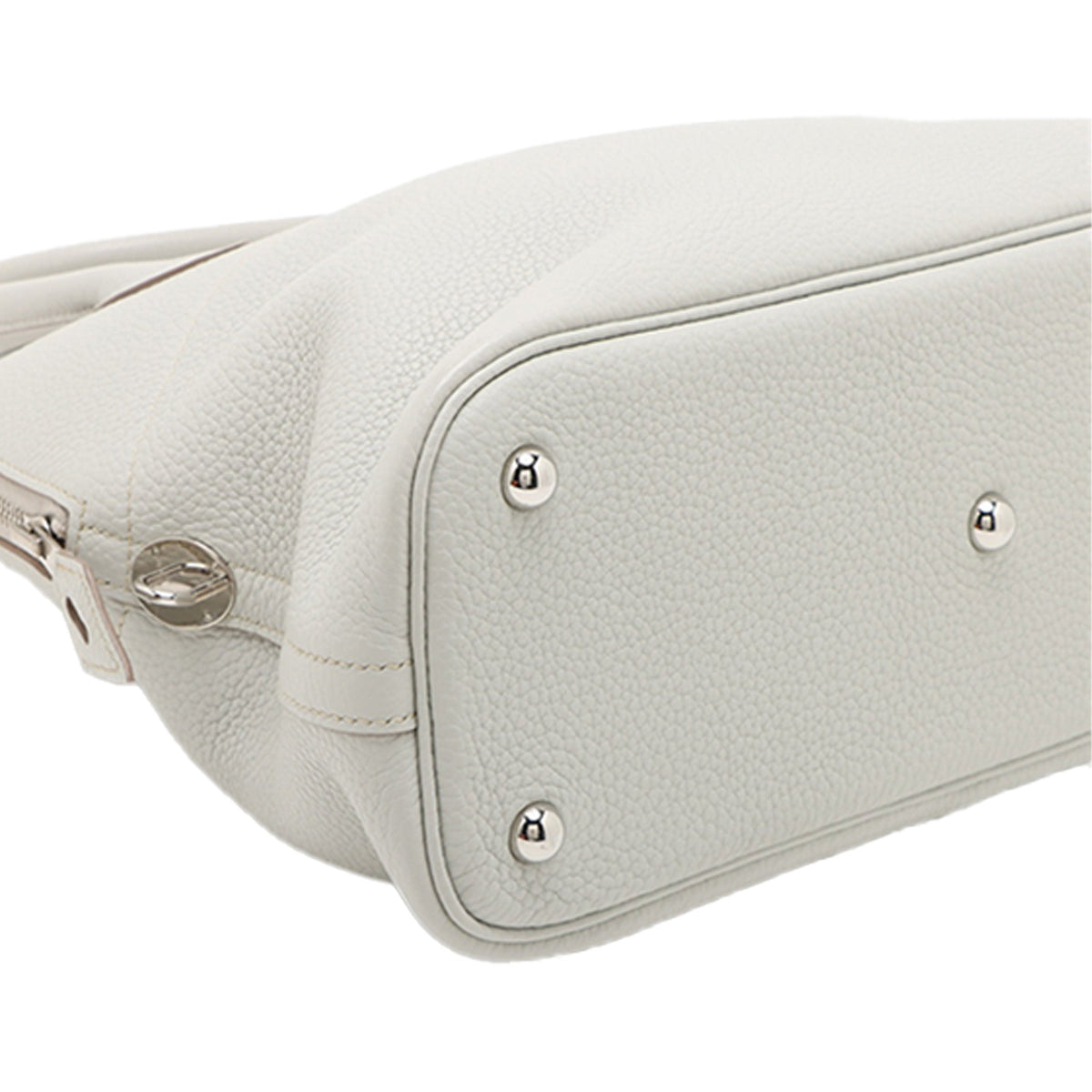 Hermès Clemence Bolide 31 Leather Satchel