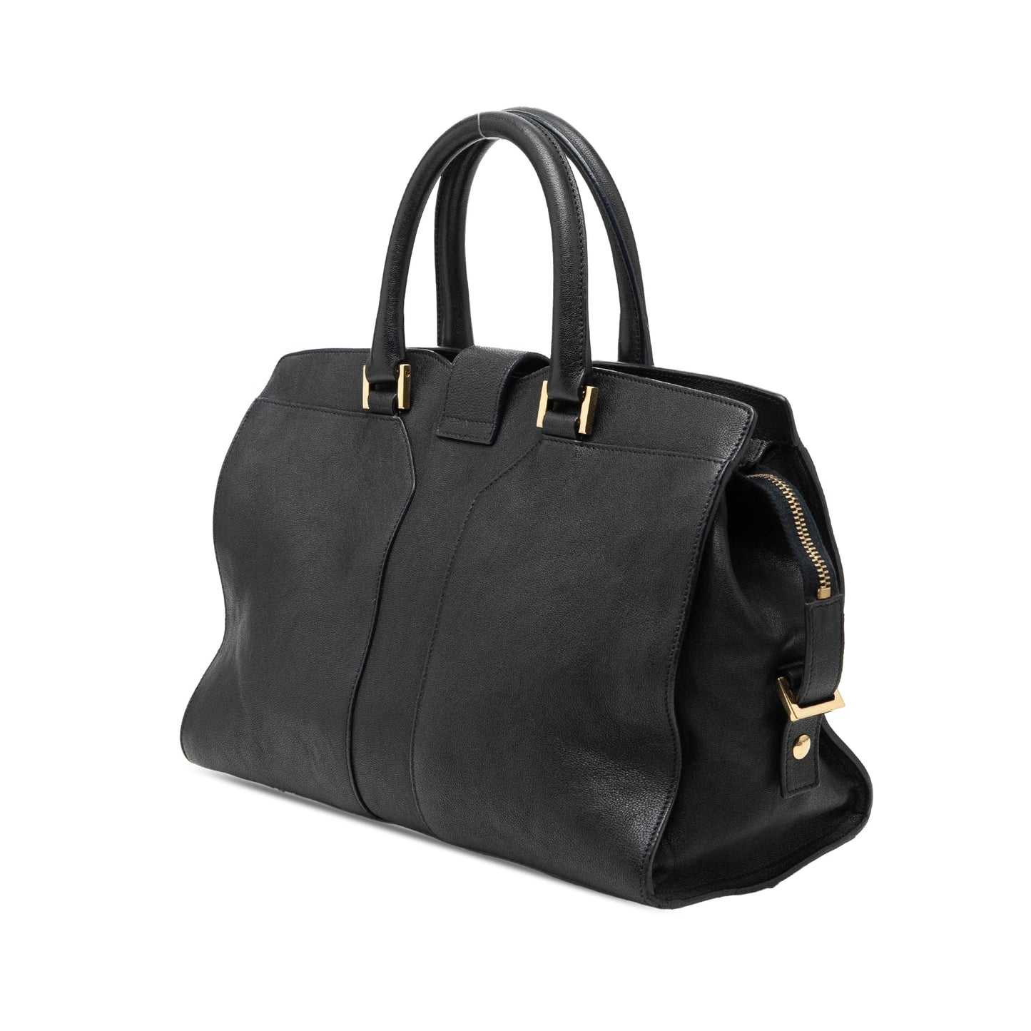 Saint Laurent Small Sheepskin Cabas Chyc Satchel