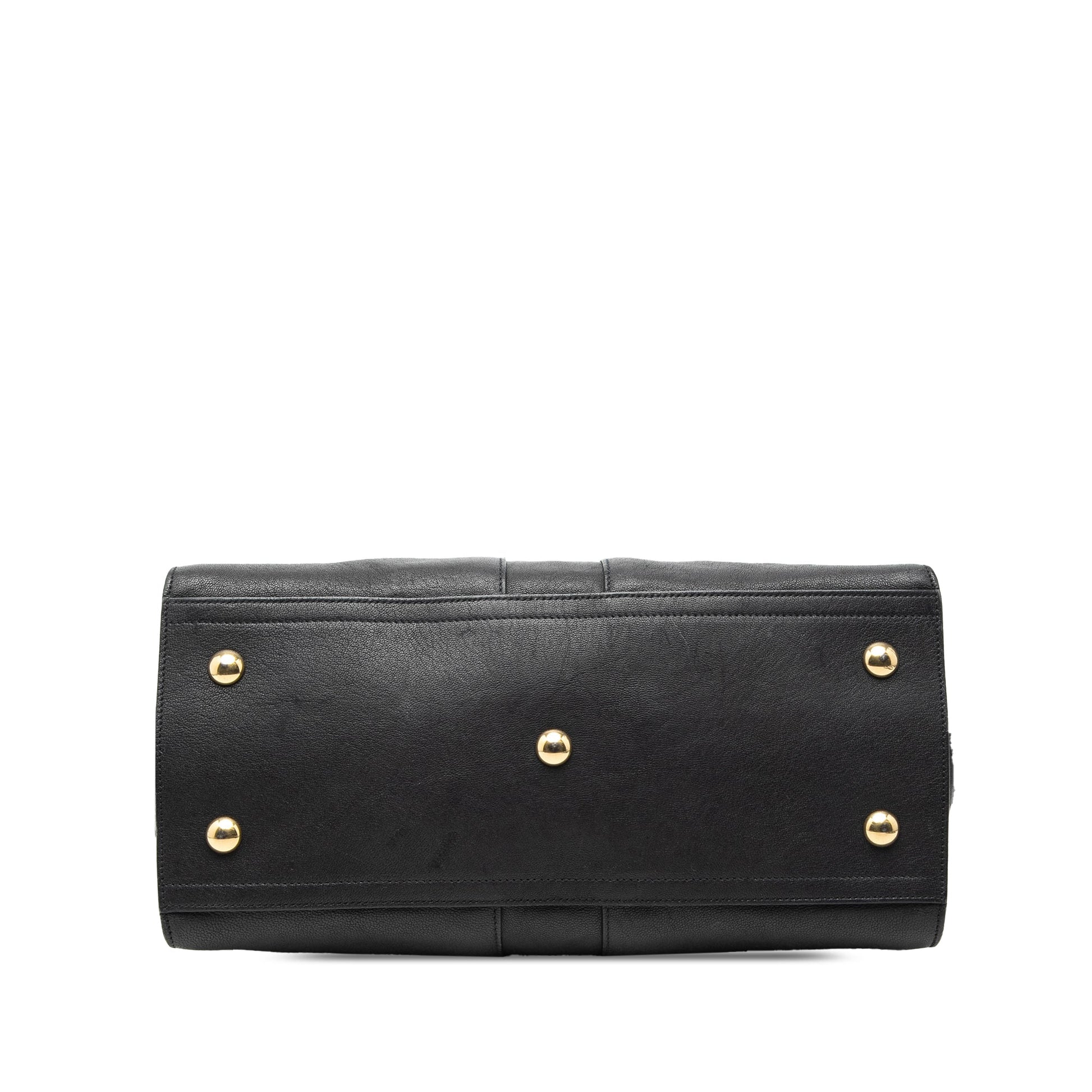 Saint Laurent Small Sheepskin Cabas Chyc Satchel