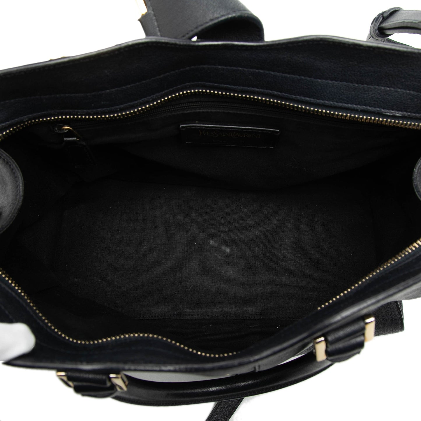 Saint Laurent Small Sheepskin Cabas Chyc Satchel