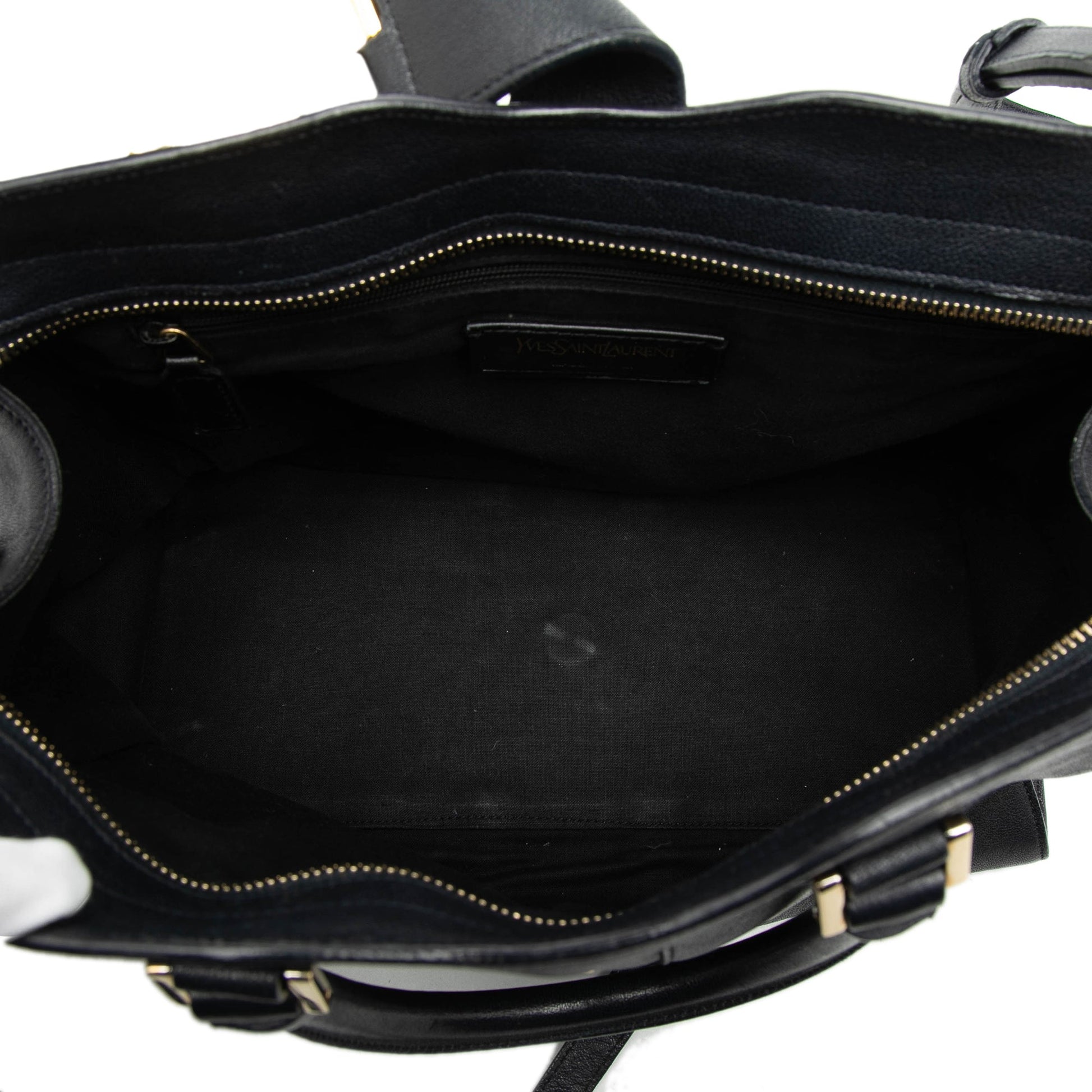 Saint Laurent Small Sheepskin Cabas Chyc Satchel