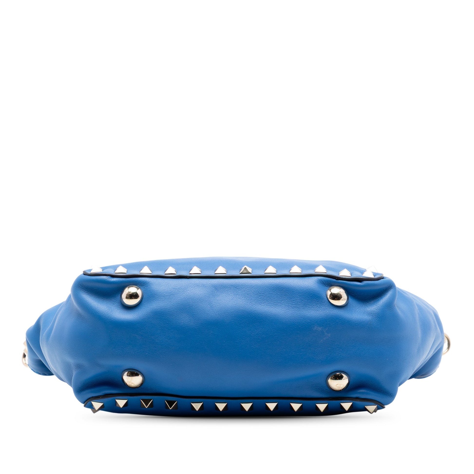 Valentino Mini Leather Rockstud Trapeze Satchel