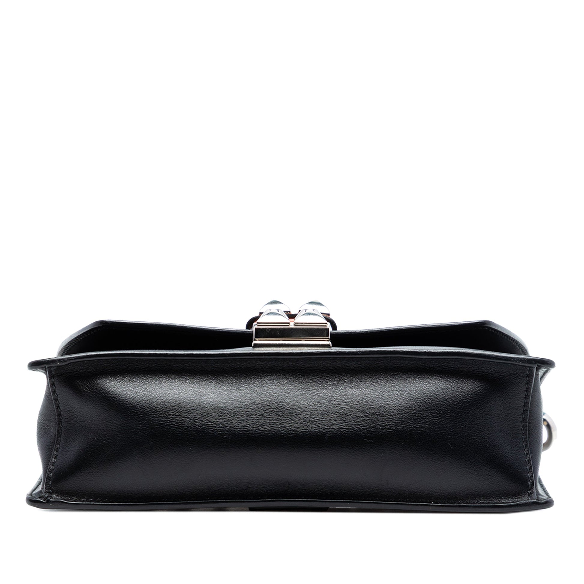 City Calfskin and Saffiano Studded Elektra Crossbody