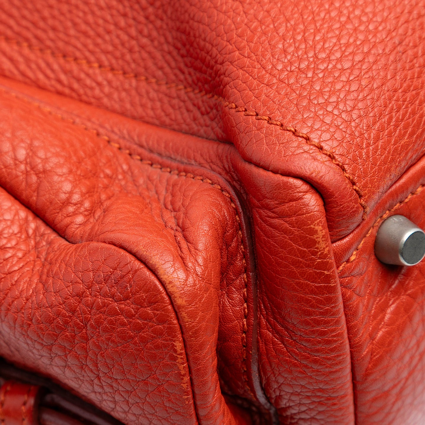 Prada Vitello Daino Side Pocket Tote