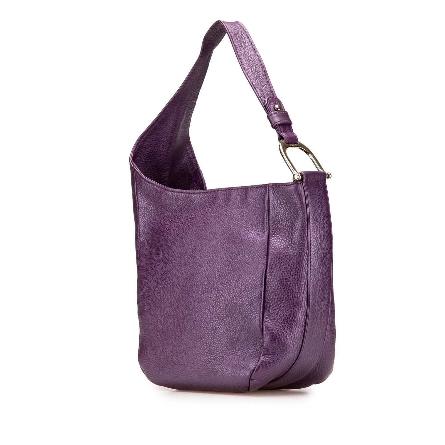 Gucci Metallic Leather Greenwich Hobo