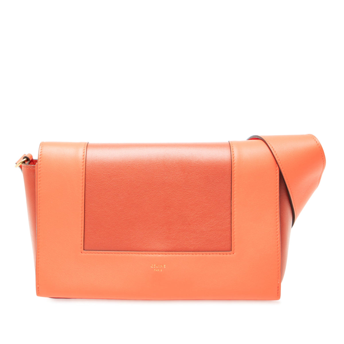 Celine Leather Frame Shoulder Bag