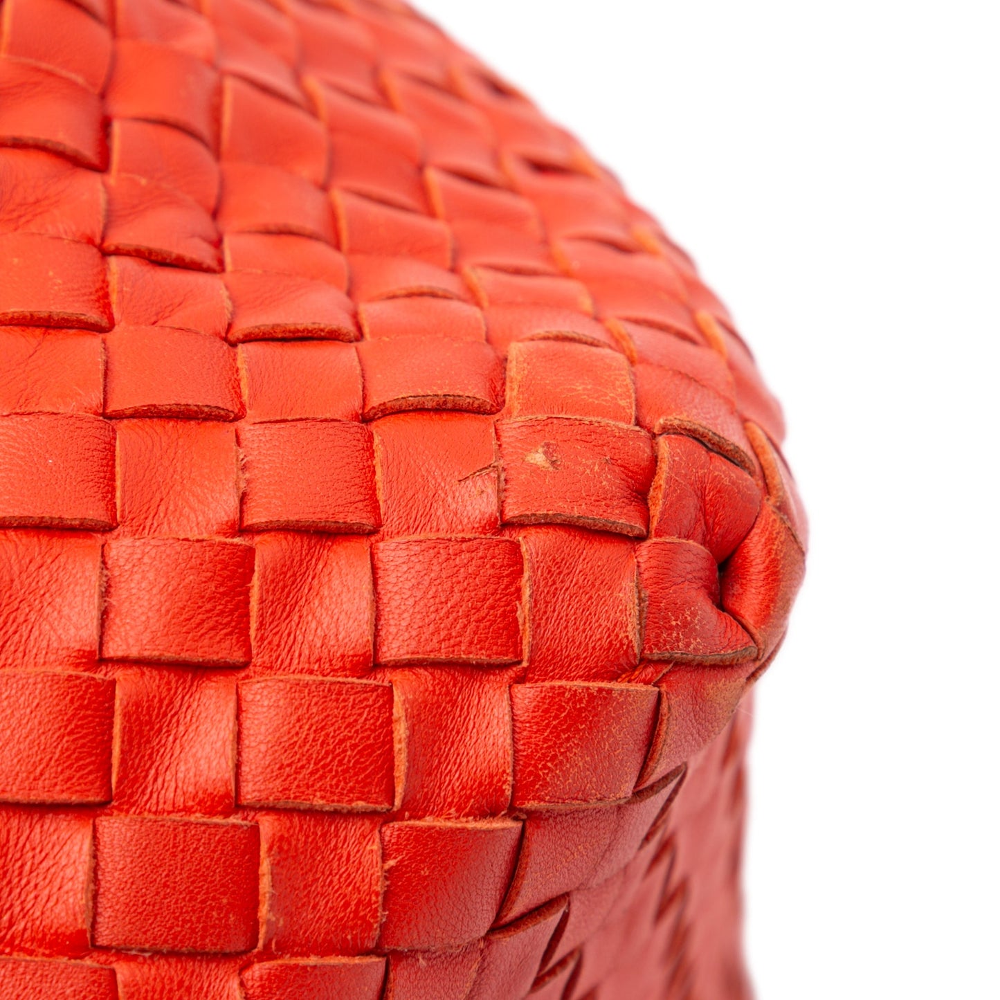 Bottega Veneta Nappa Intrecciato Cube Shoulder Bag