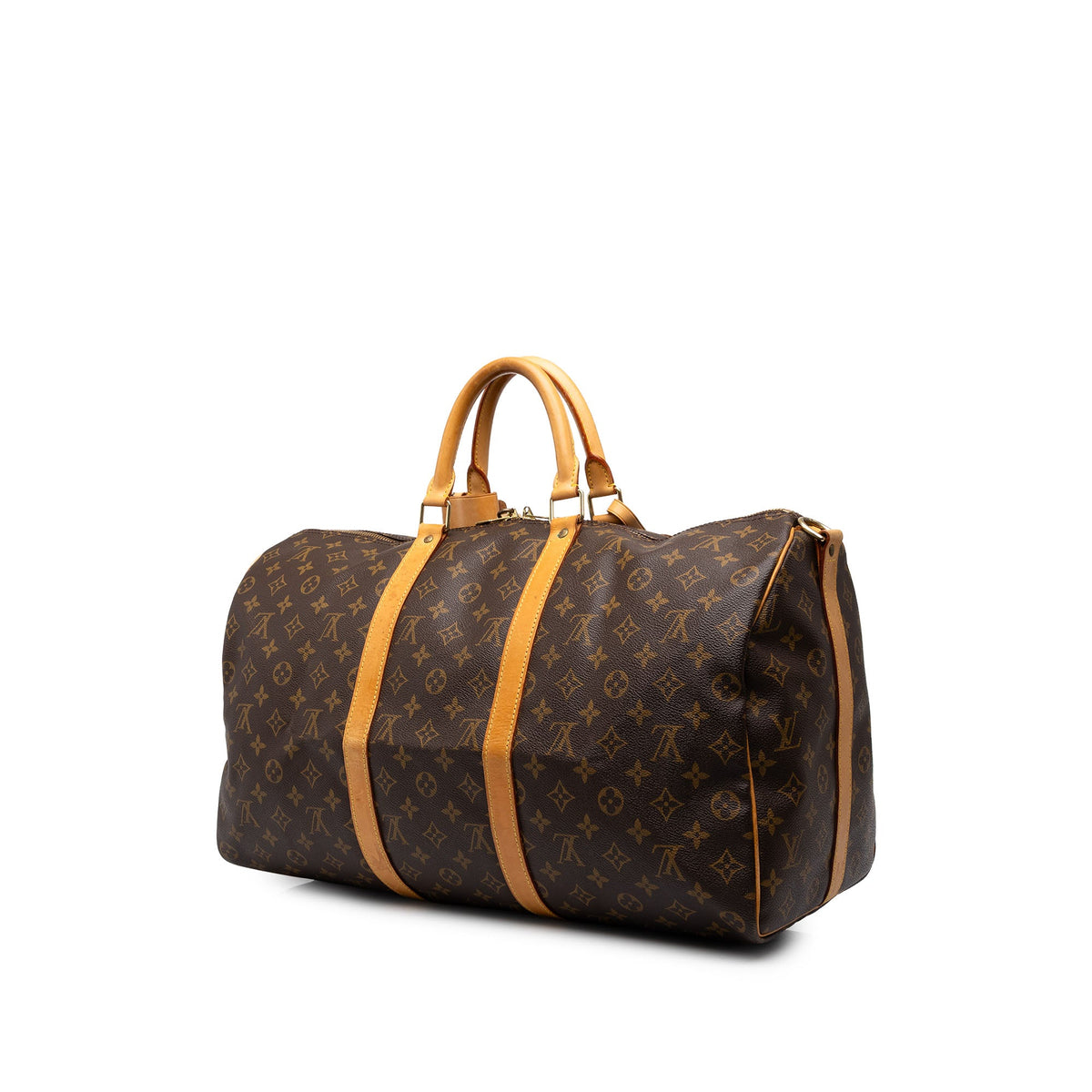 Louis Vuitton Monogram Keepall Bandouliere 50 — Brown