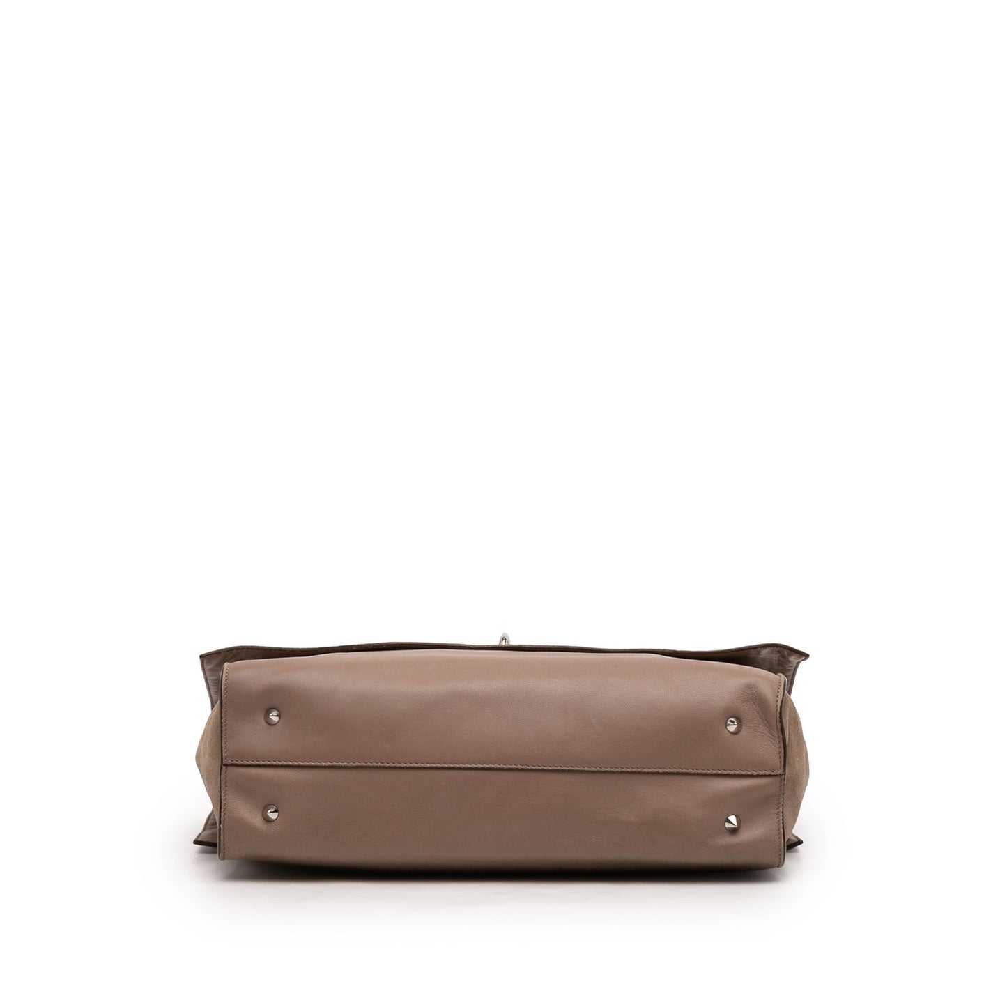Givenchy Medium Croc Embossed Calfskin Shark Lock Satchel
