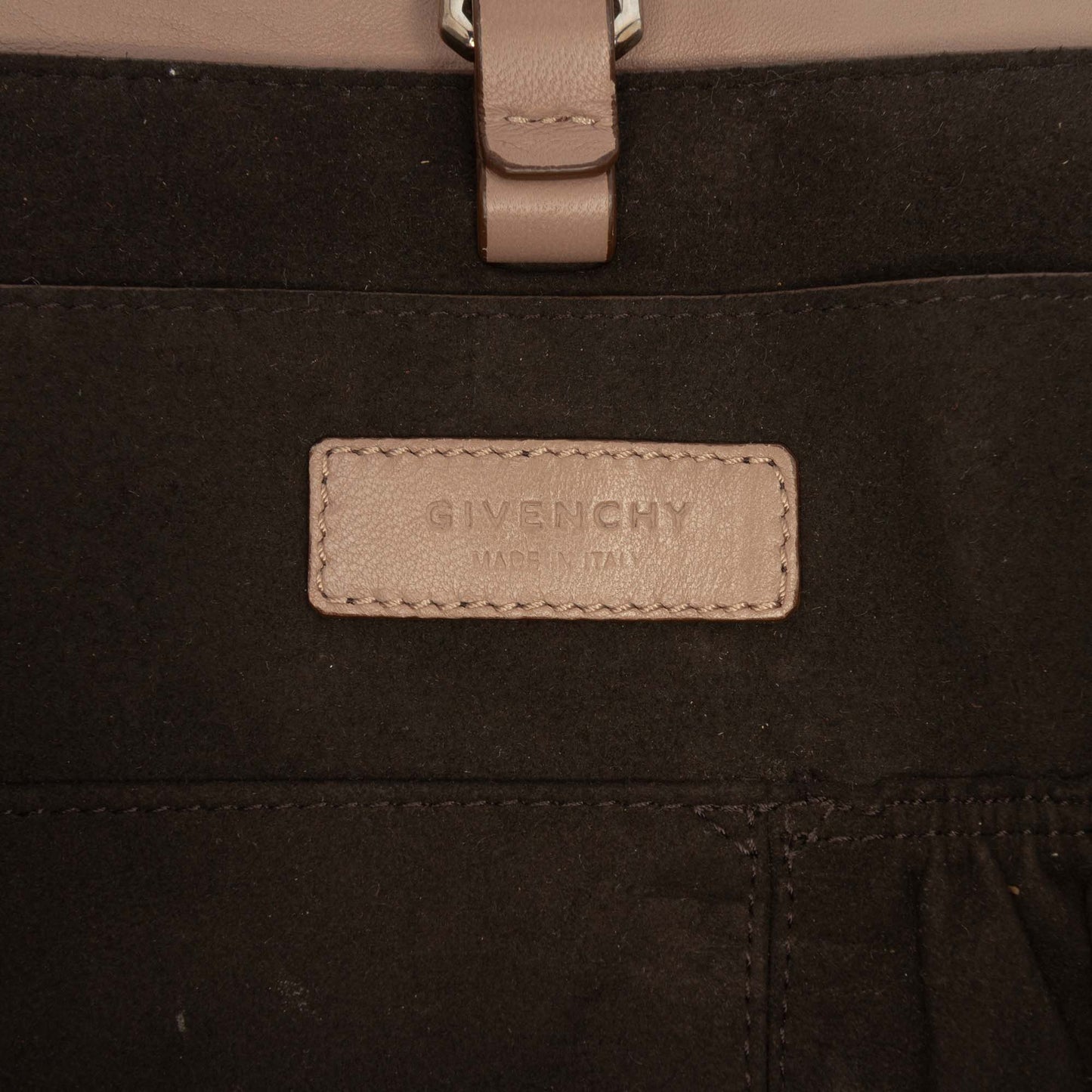 Givenchy Medium Croc Embossed Calfskin Shark Lock Satchel