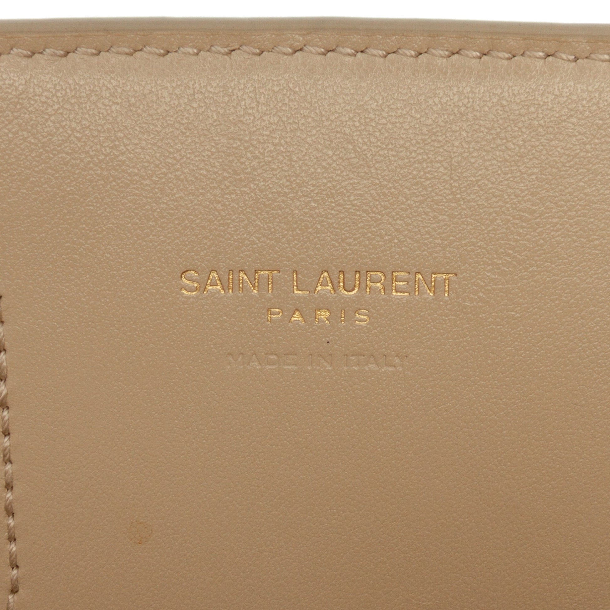 Saint Laurent Nano Grained Calfskin Sac de Jour Satchel