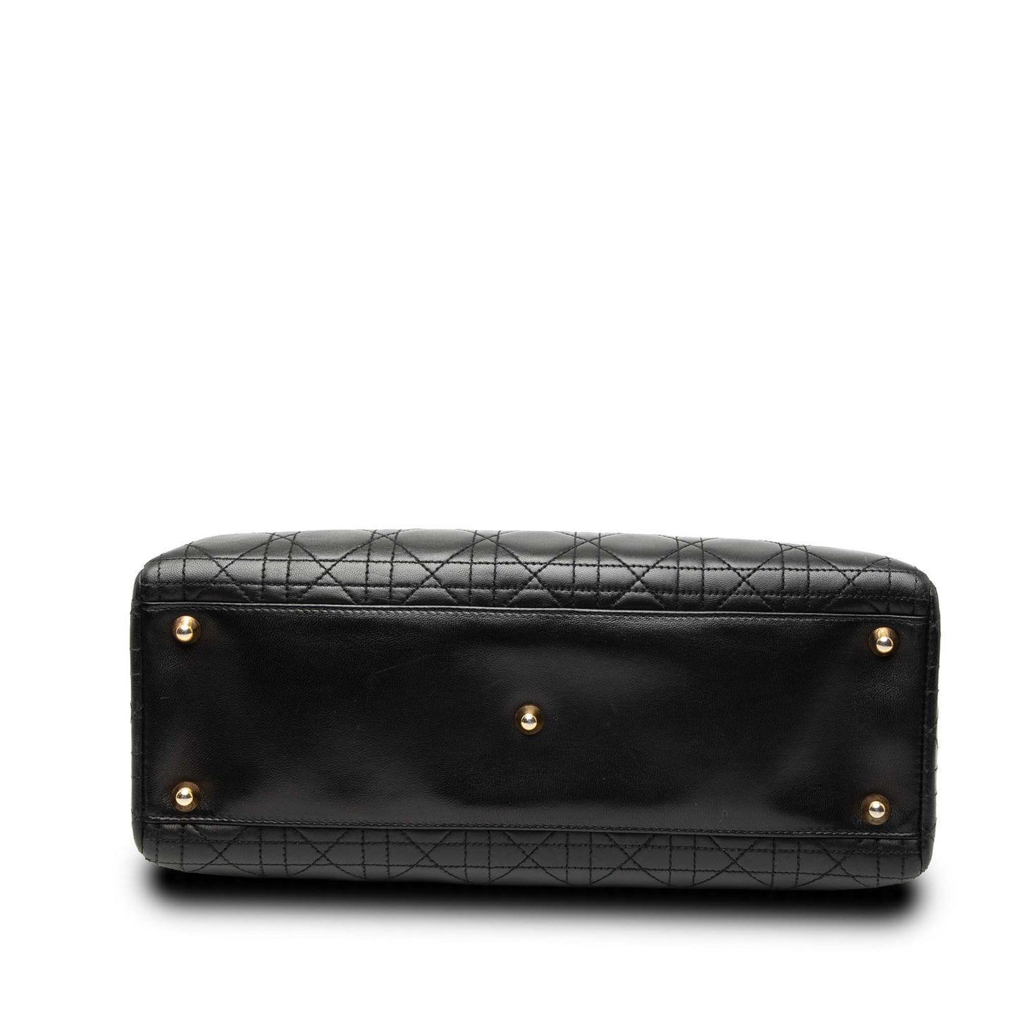 Dior Large Lambskin Cannage Lady Dior