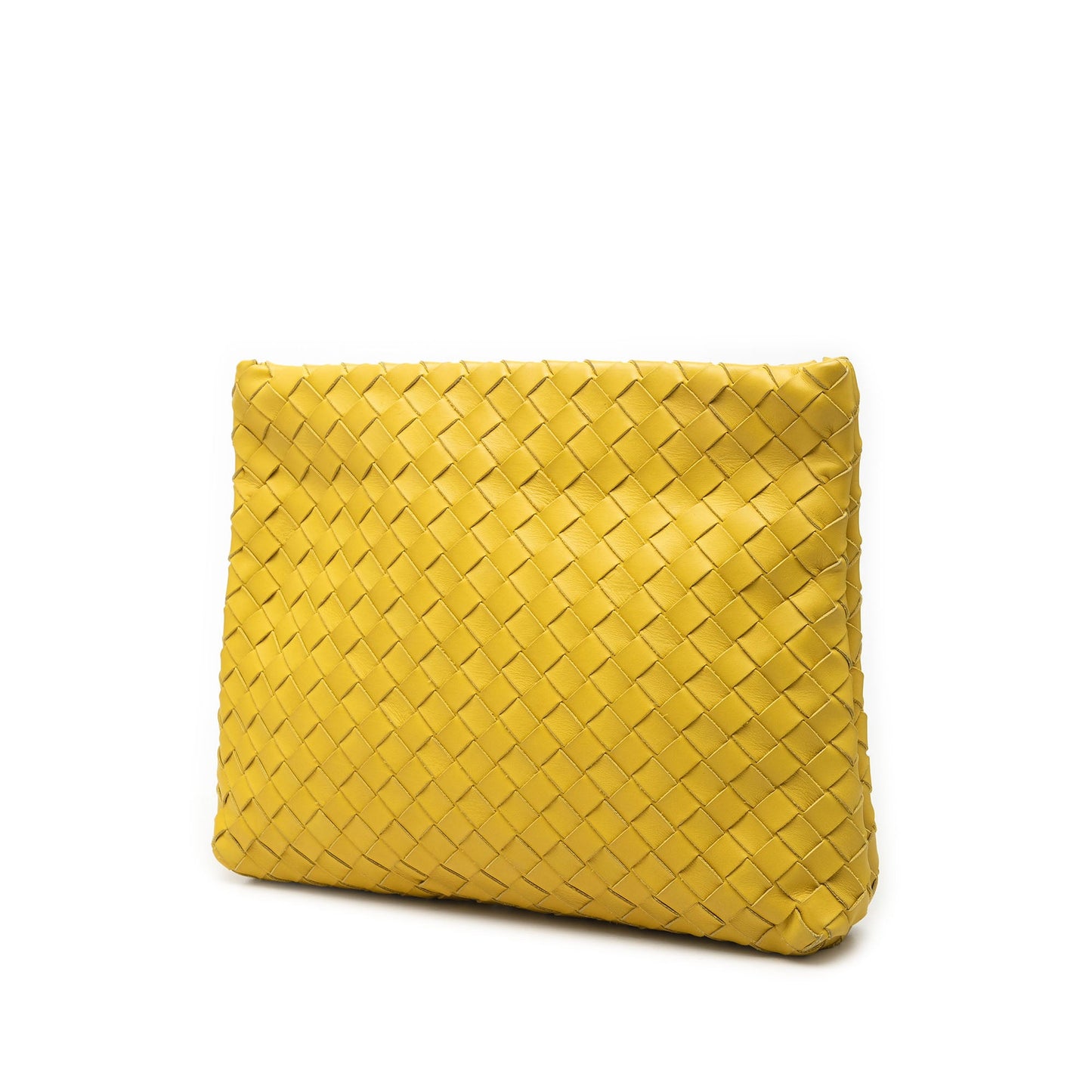 Bottega Veneta Nappa Intrecciato Fold Over Clutch