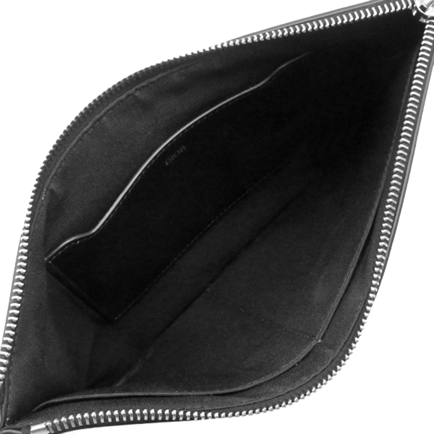 Dior Oblique Perforated Calfskin Galaxy Wristlet Clutch