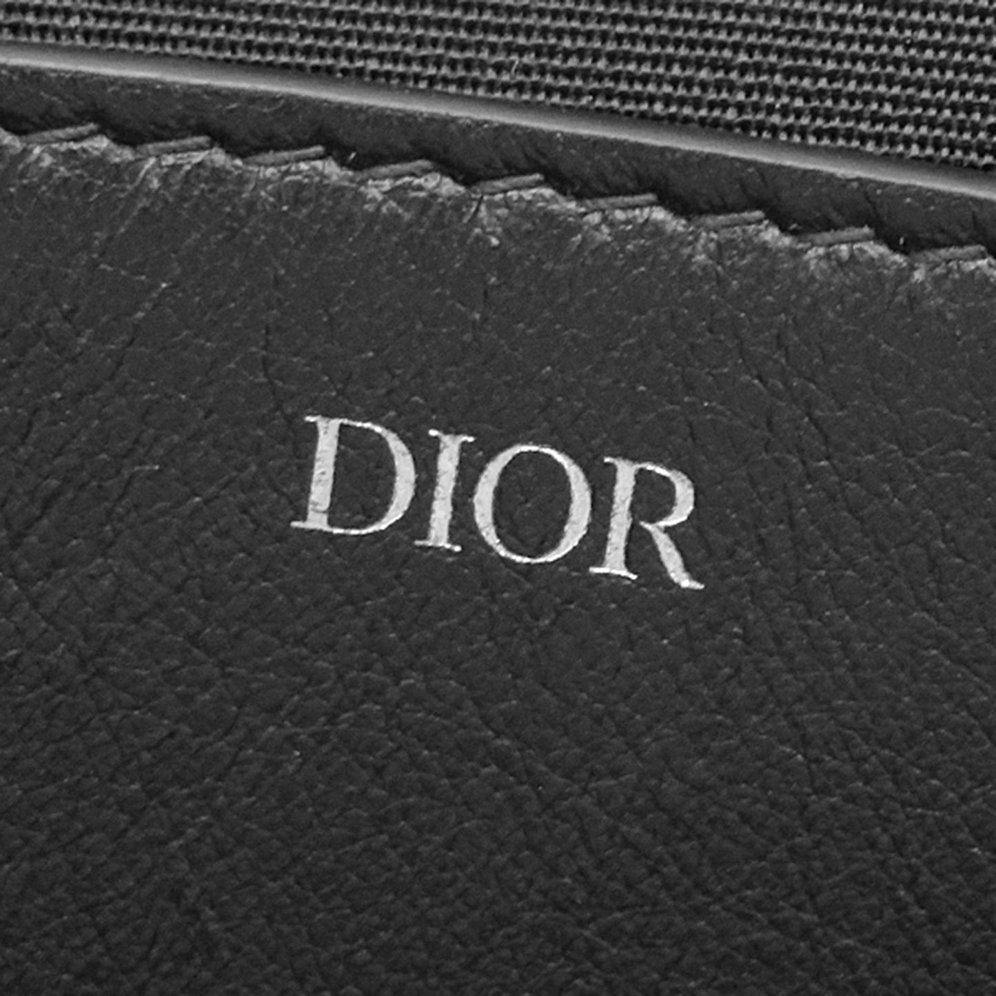 Dior Oblique Perforated Calfskin Galaxy Wristlet Clutch