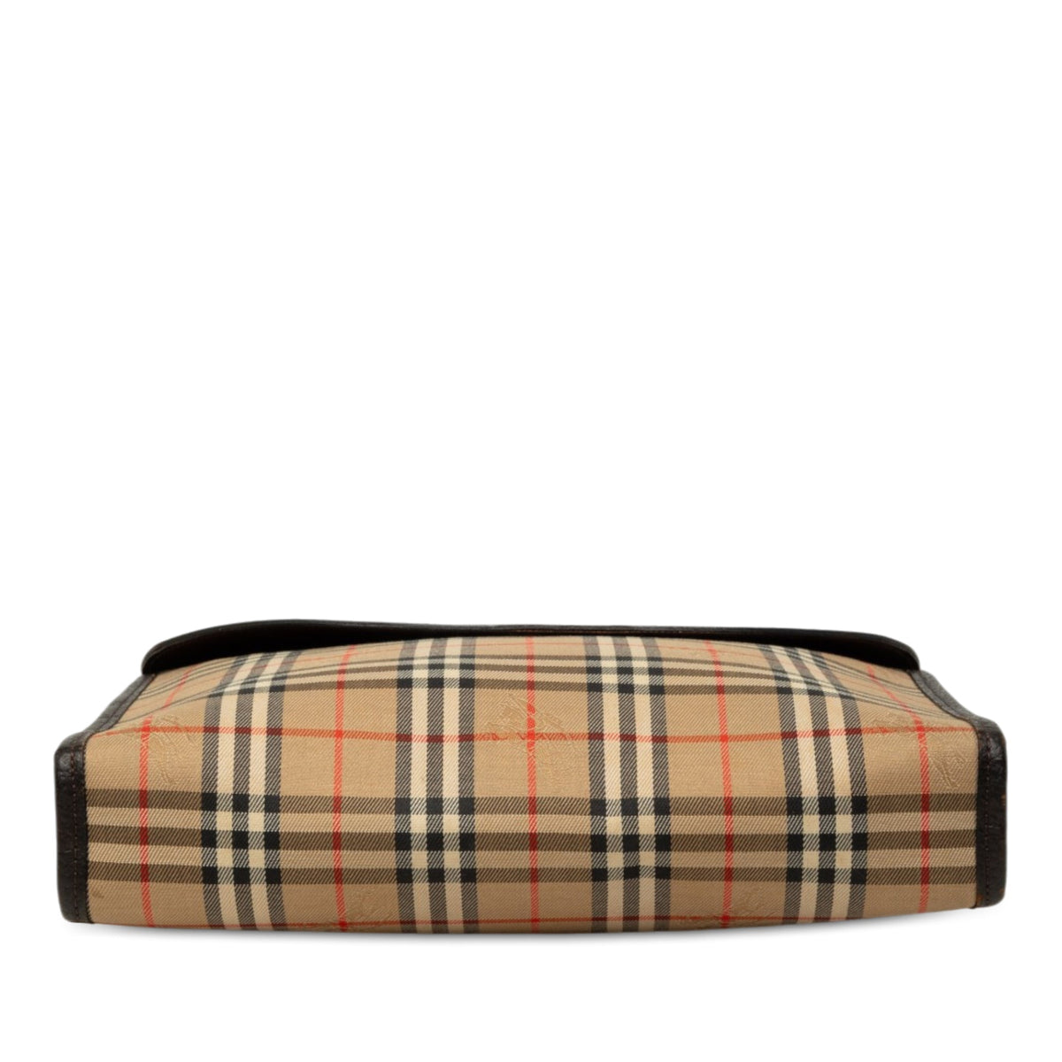 Burberry Haymarket Check Canvas Clutch