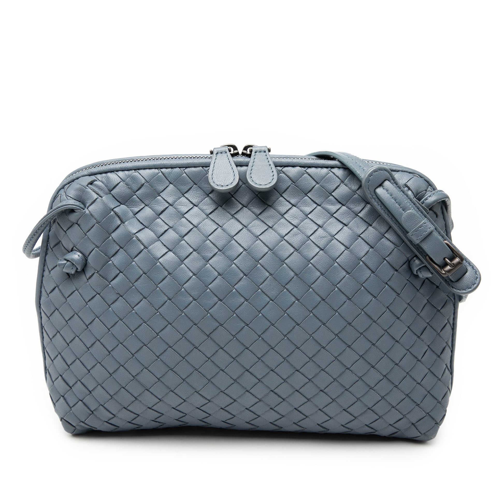 Bottega Veneta Nappa Intrecciato Nodini Crossbody