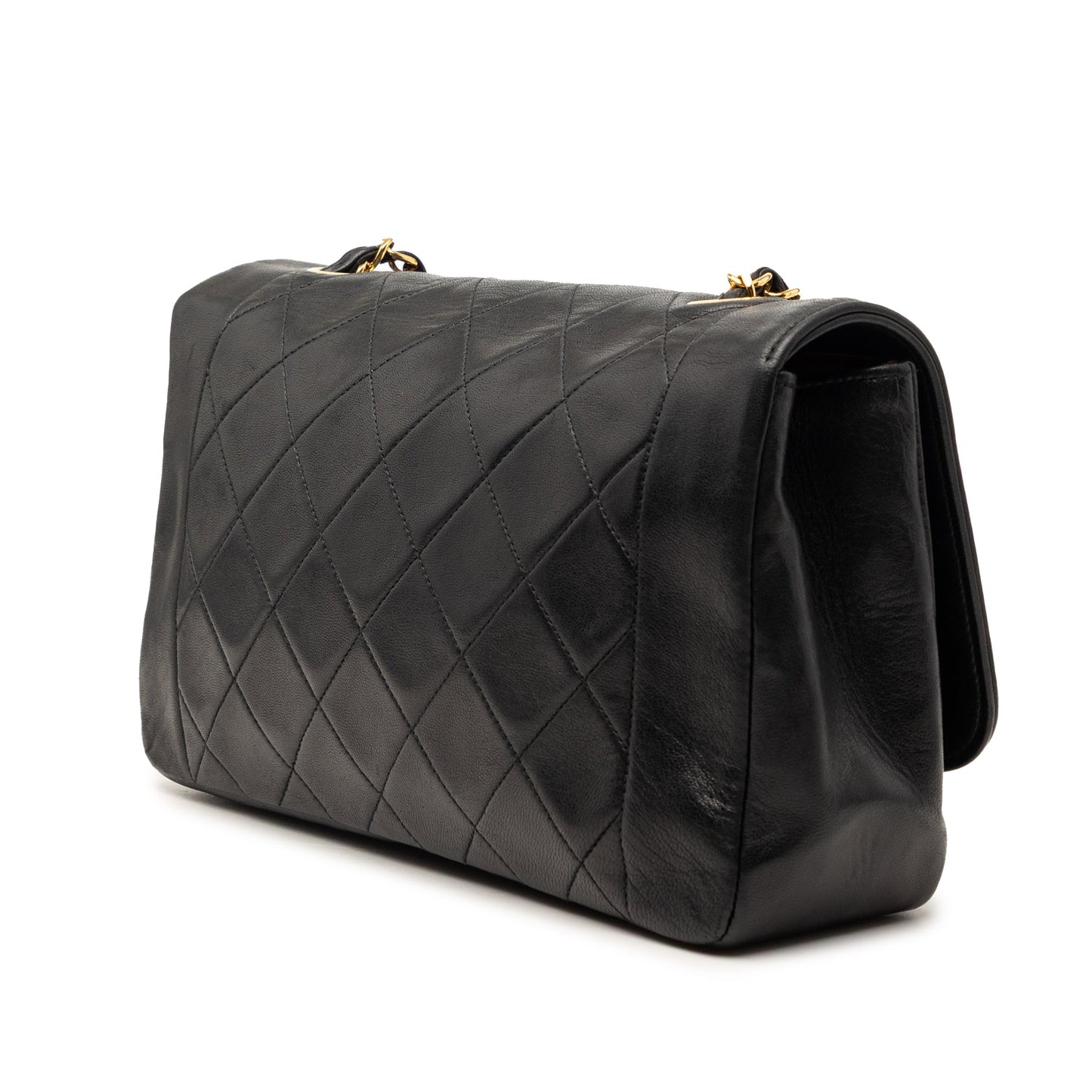 Chanel Medium Lambskin Diana Full Flap