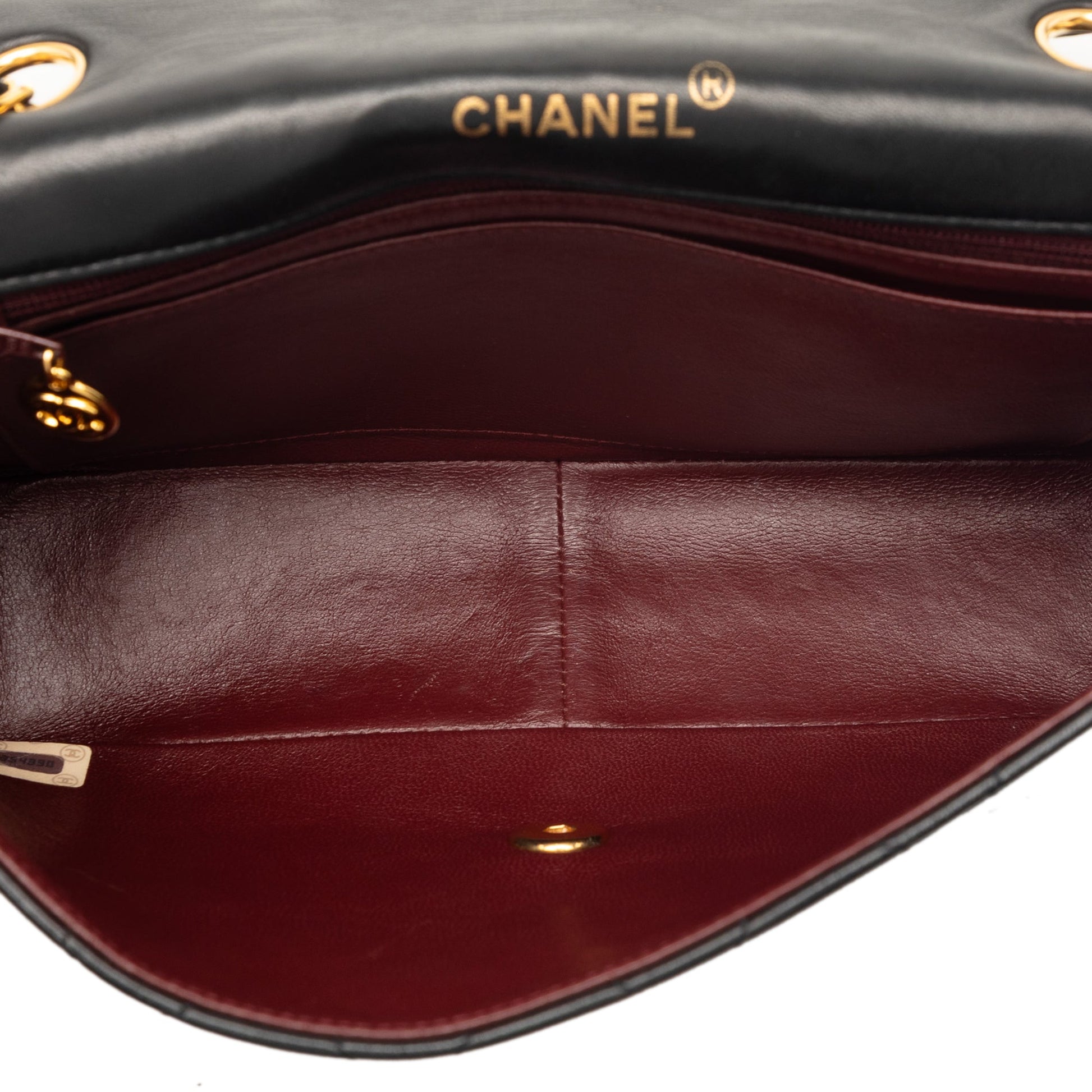 Chanel Medium Lambskin Diana Full Flap