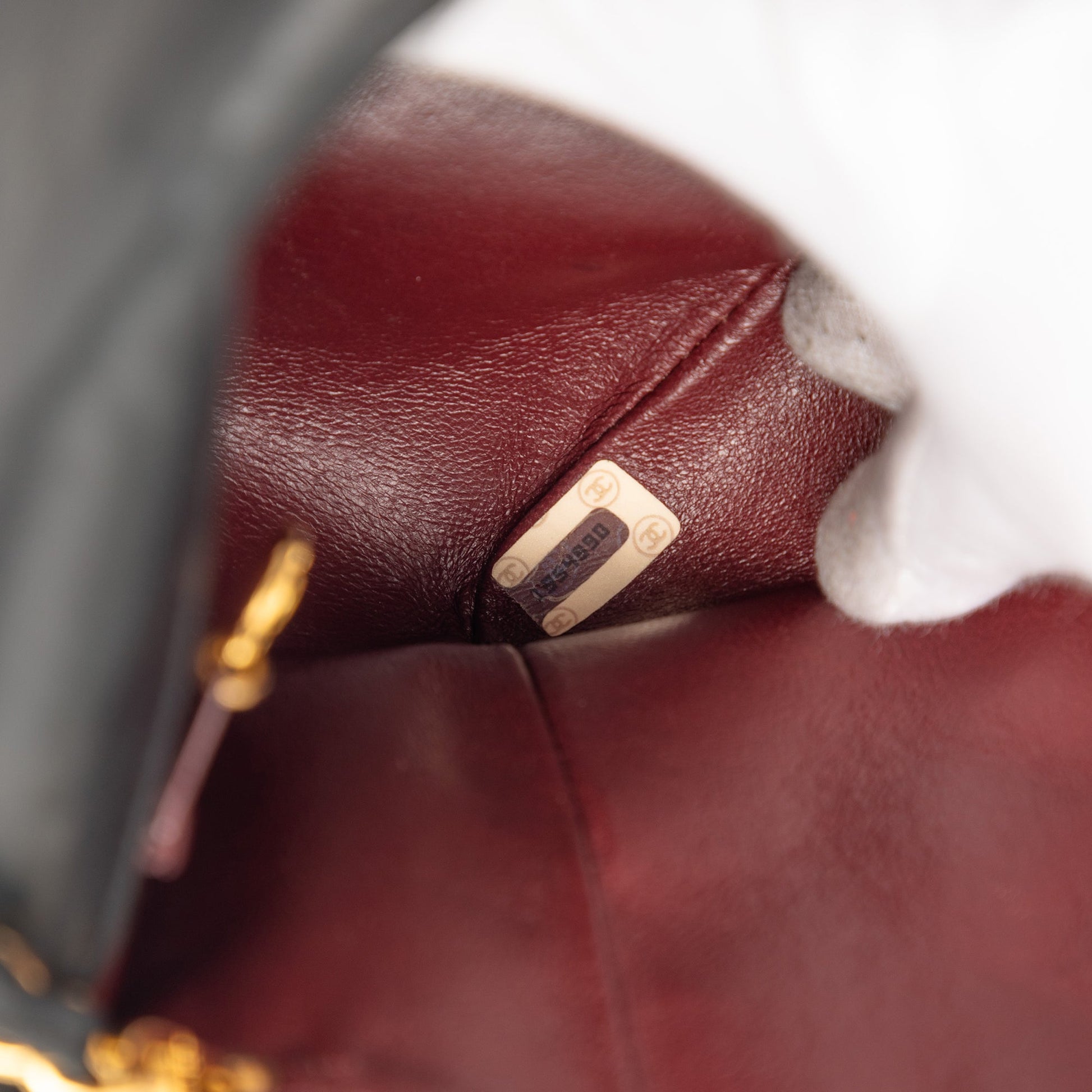 Chanel Medium Lambskin Diana Full Flap