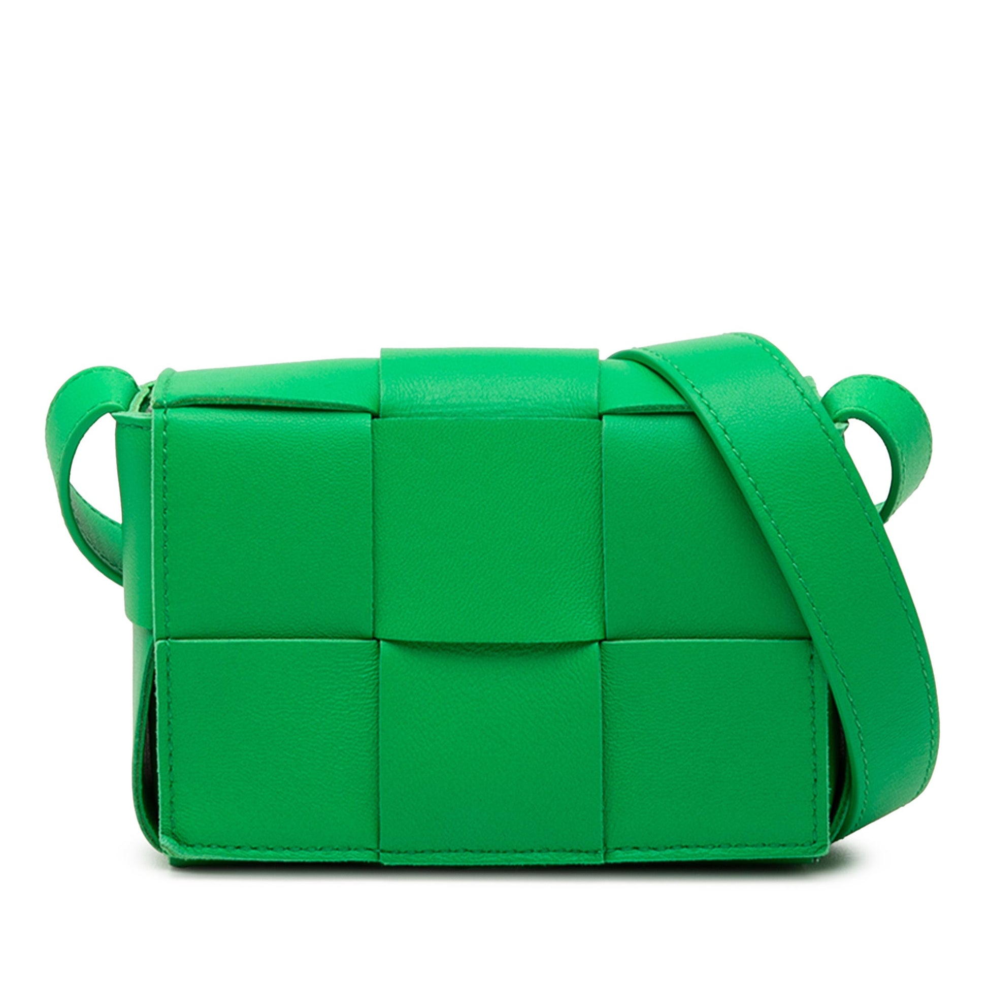 Candy Nappa Intrecciato Cassette Crossbody