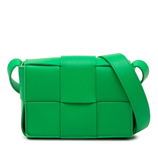 Candy Nappa Intrecciato Cassette Crossbody