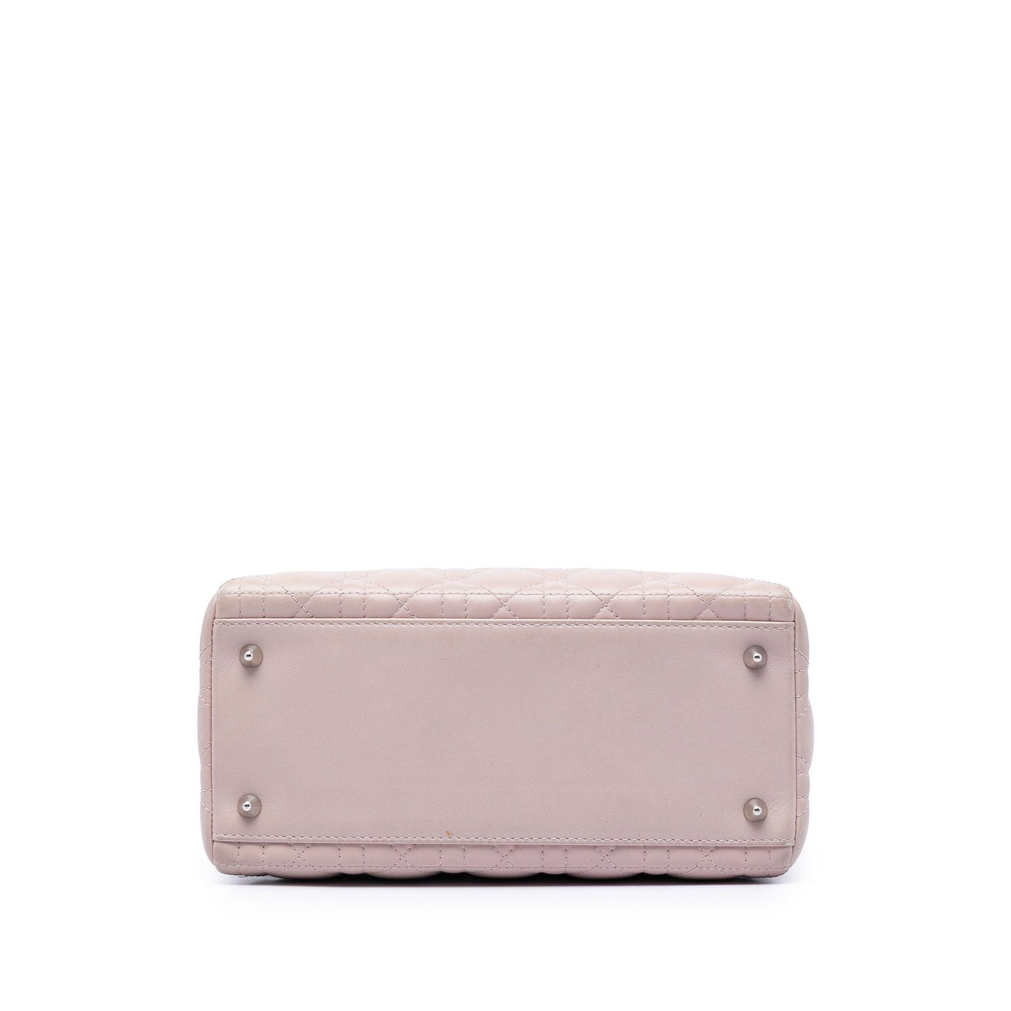Dior Medium Lambskin Cannage Lady Dior