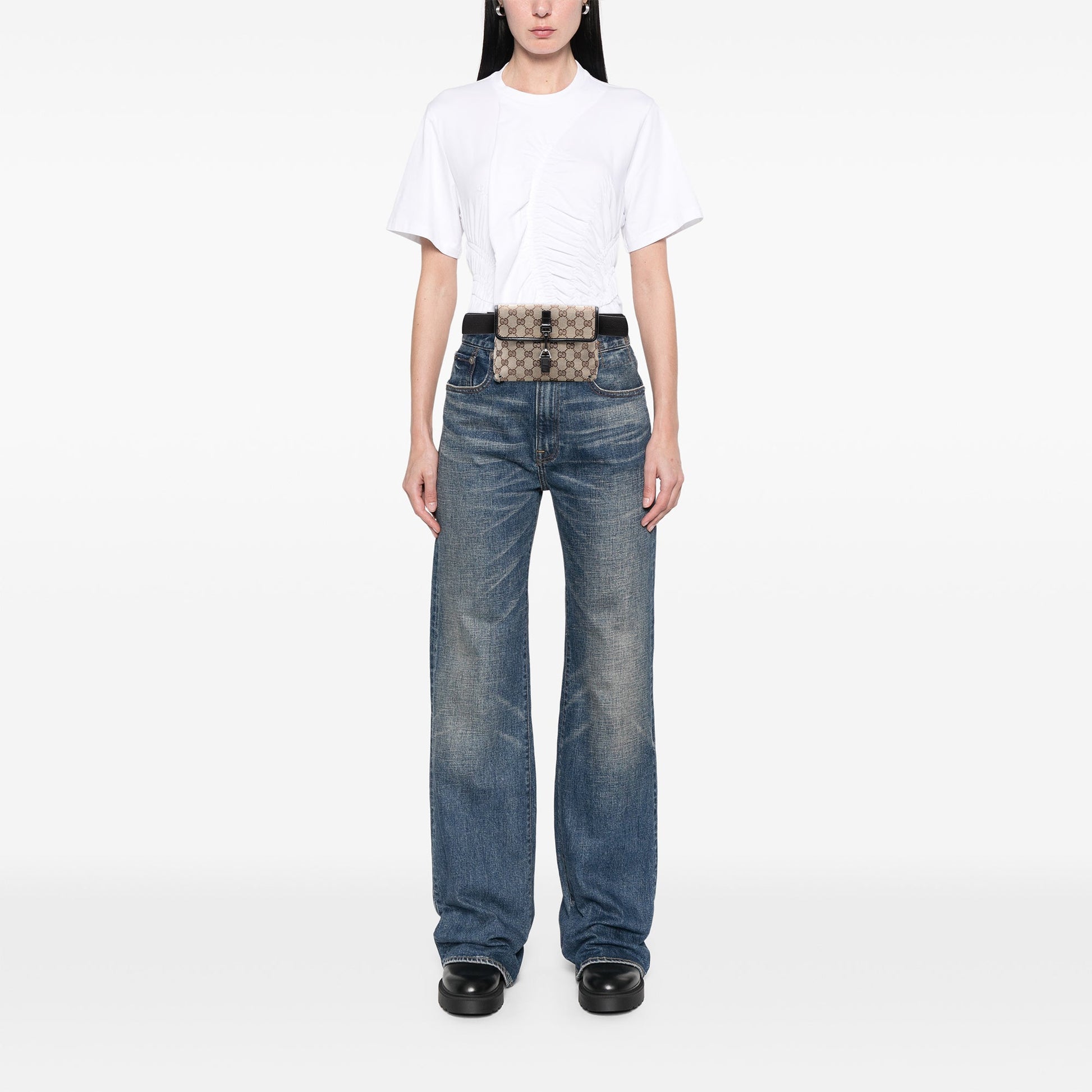 Gucci GG Canvas Jackie Belt Bag