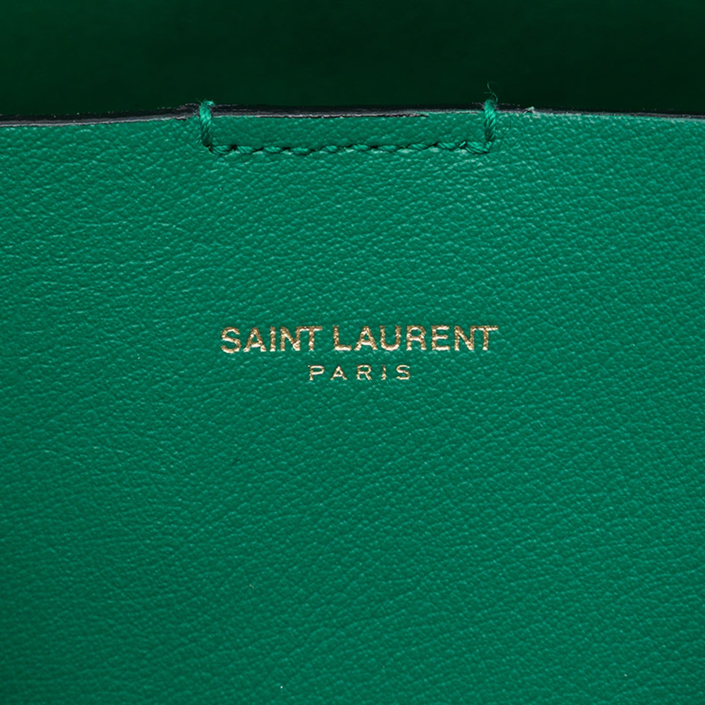Saint Laurent Large Leather East West Shopping Tote